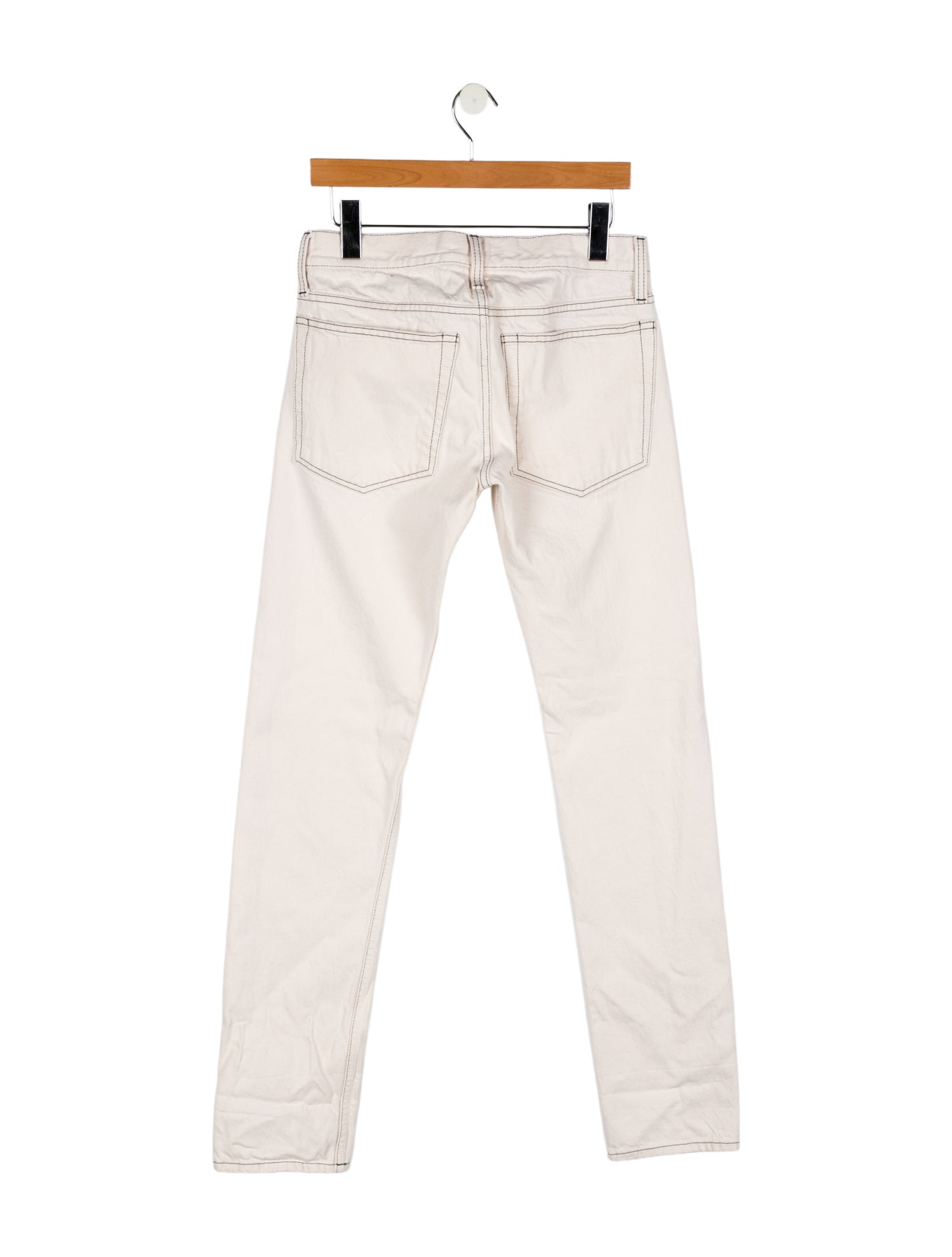 Helmut Lang Mid-Rise Straight Leg Jeans