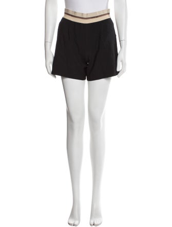 Helmut Lang Virgin Wool Mini Shorts