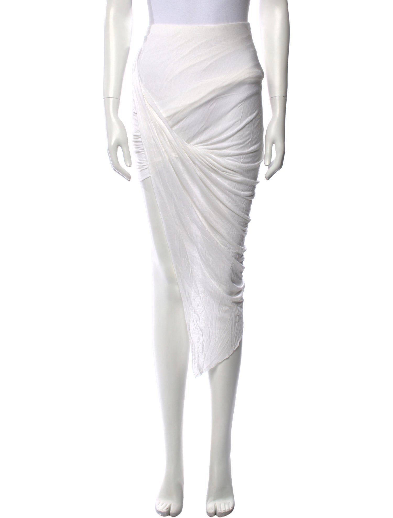 Helmut Lang Nylon Midi Length Skirt