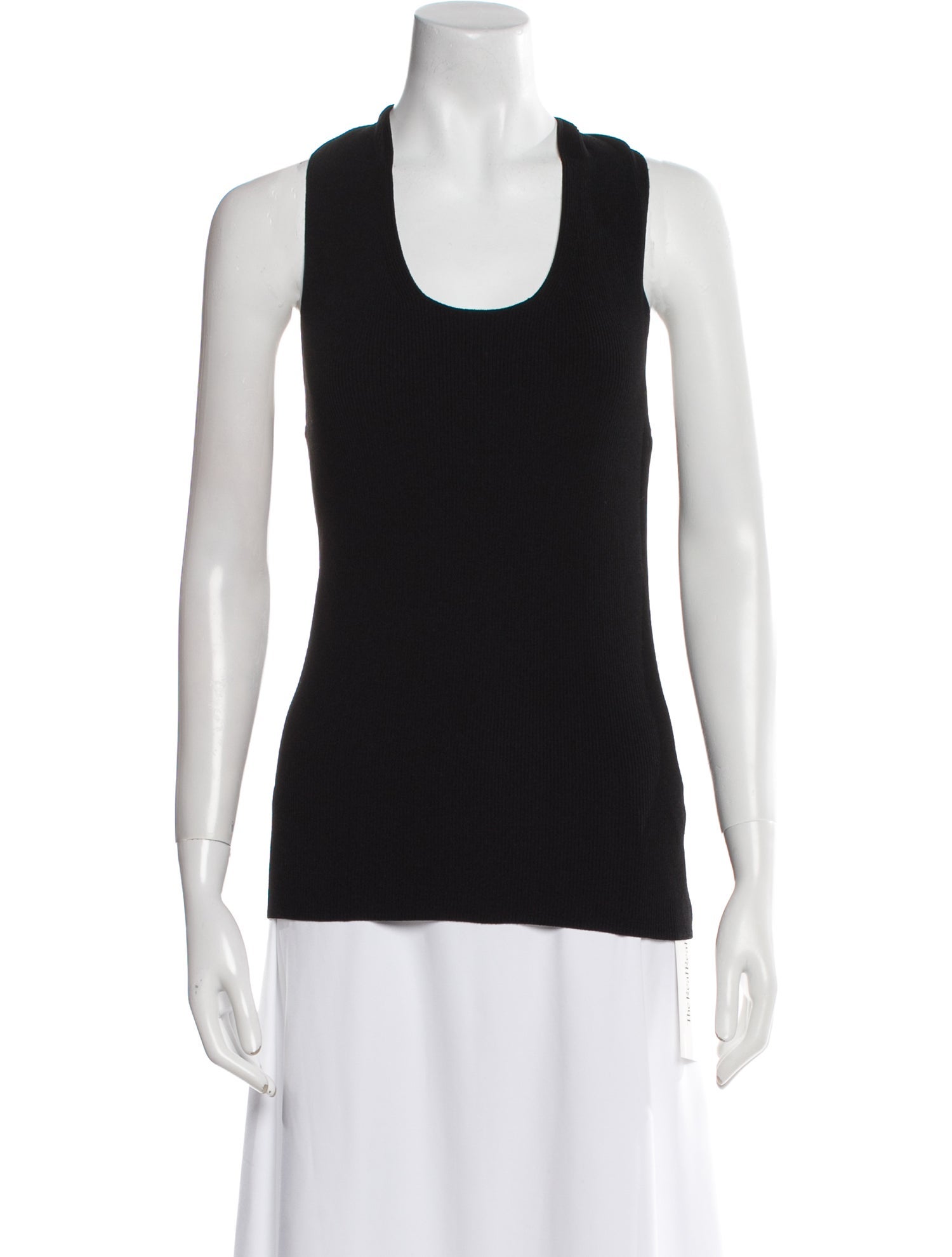 Helmut Lang Scoop Neck Sleeveless Top