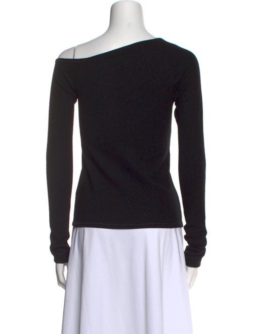 Helmut Lang Wool Asymmetrical Sweater