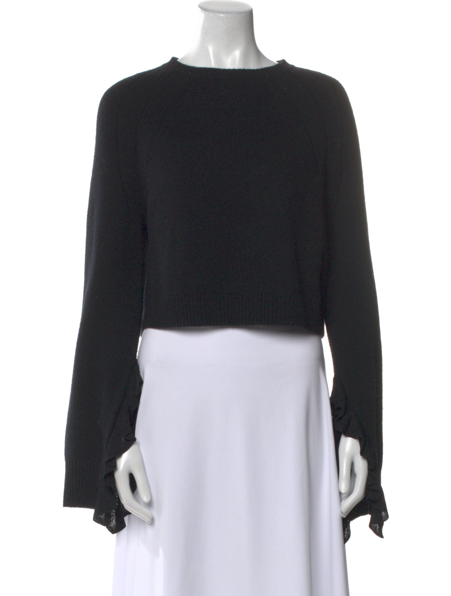 Helmut Lang Wool Scoop Neck Sweater