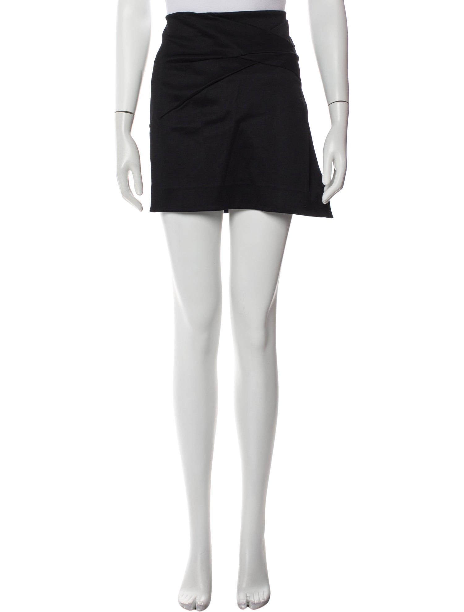 Helmut Lang Pleated Accents Mini Skirt w/ Tags