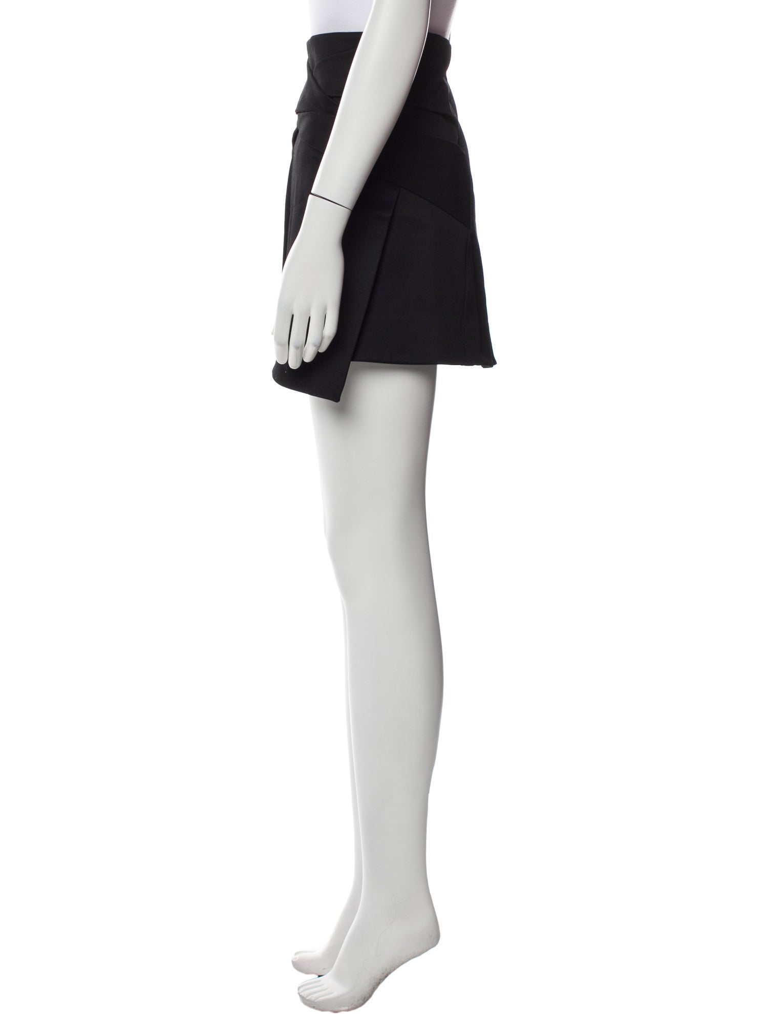 Helmut Lang Pleated Accents Mini Skirt w/ Tags