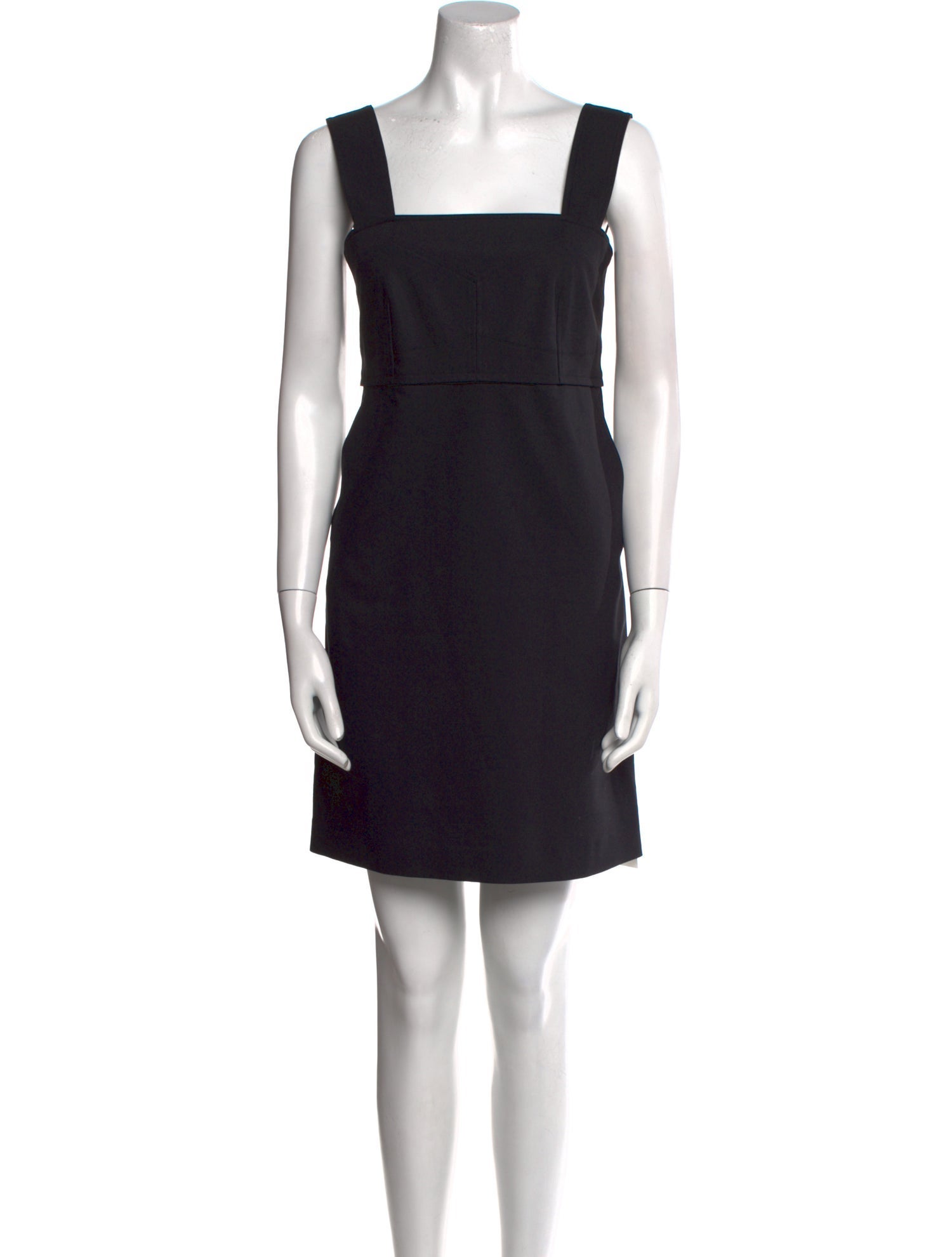 Helmut Lang Square Neckline Mini Dress