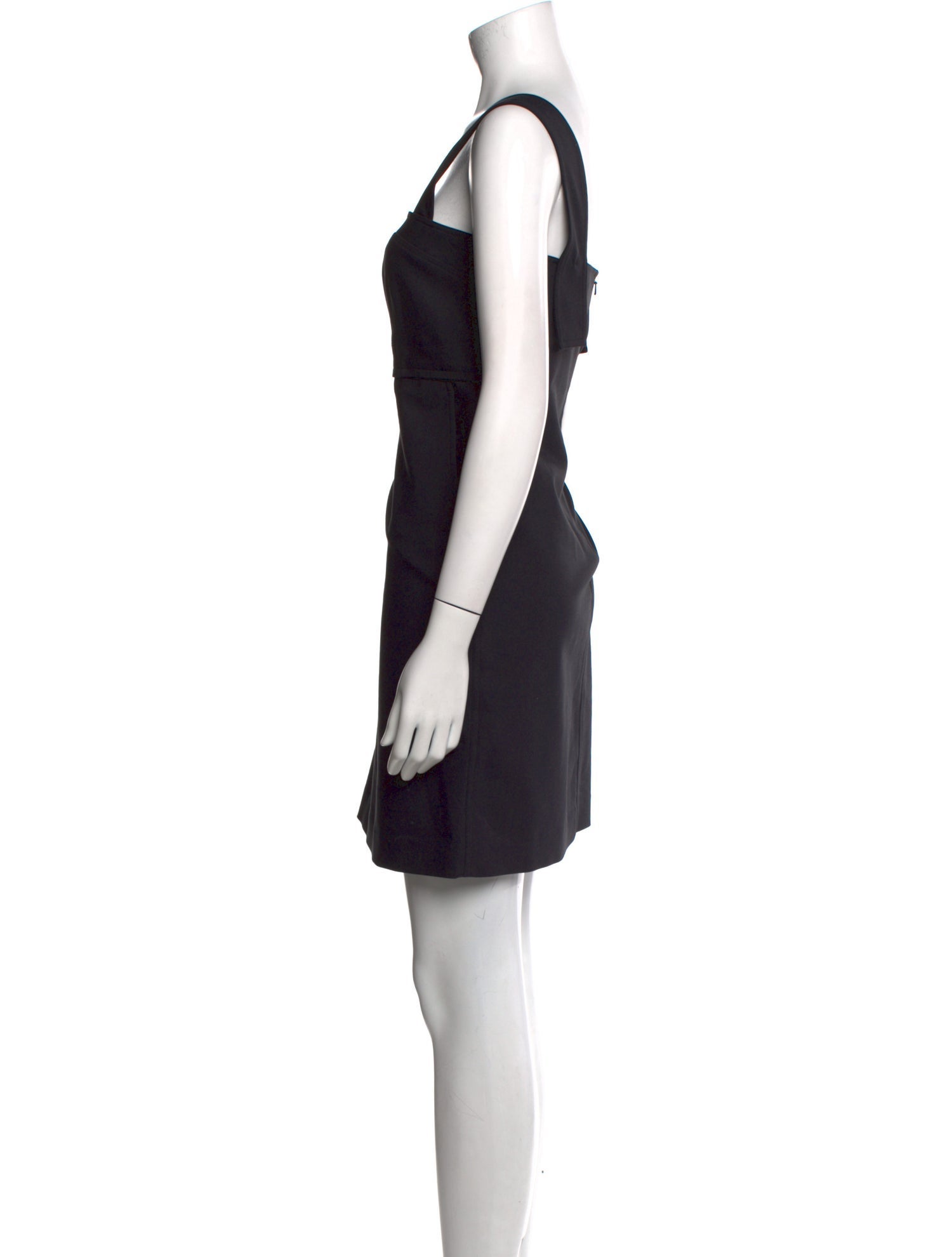 Helmut Lang Square Neckline Mini Dress