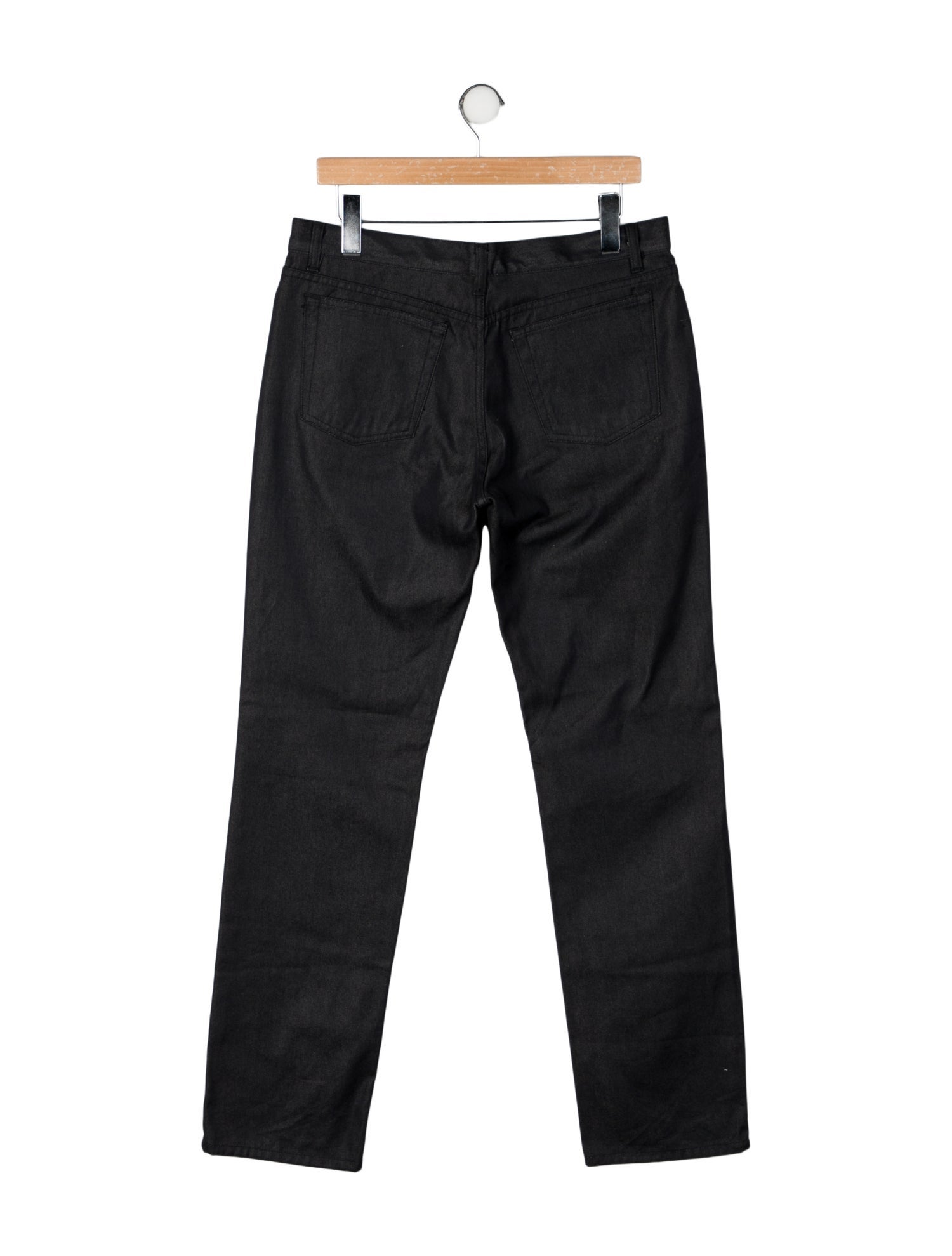 Helmut Lang Vintage 2004 Silk-Blend Bootcut Jeans