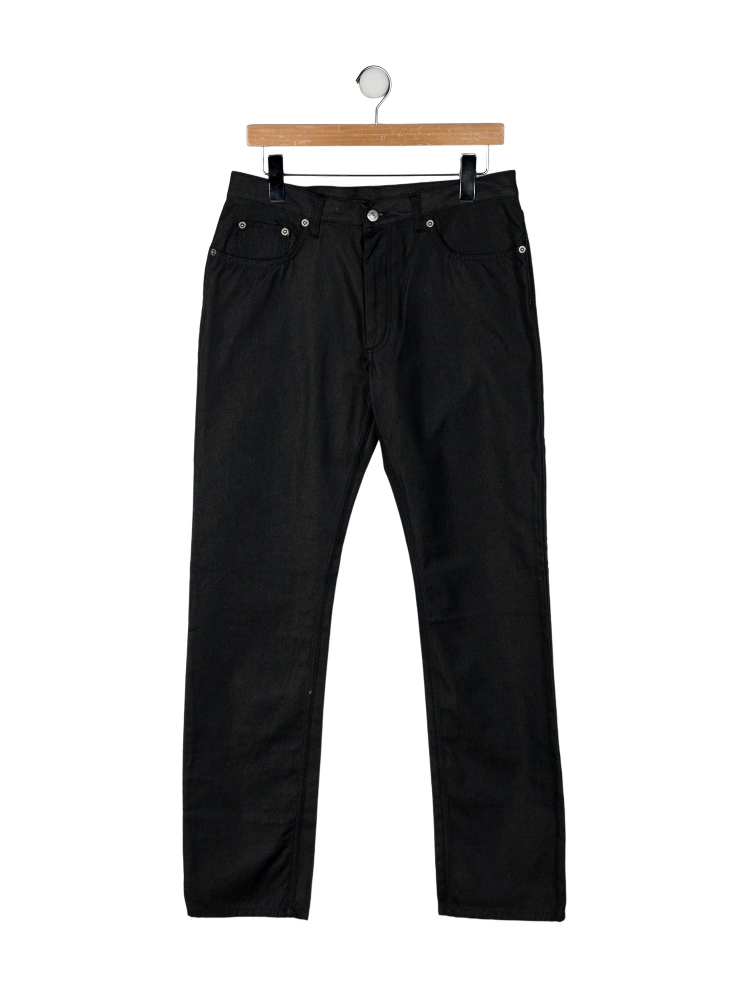 Helmut Lang Vintage 2004 Italian Cut Silk-Blend Bootcut Jeans