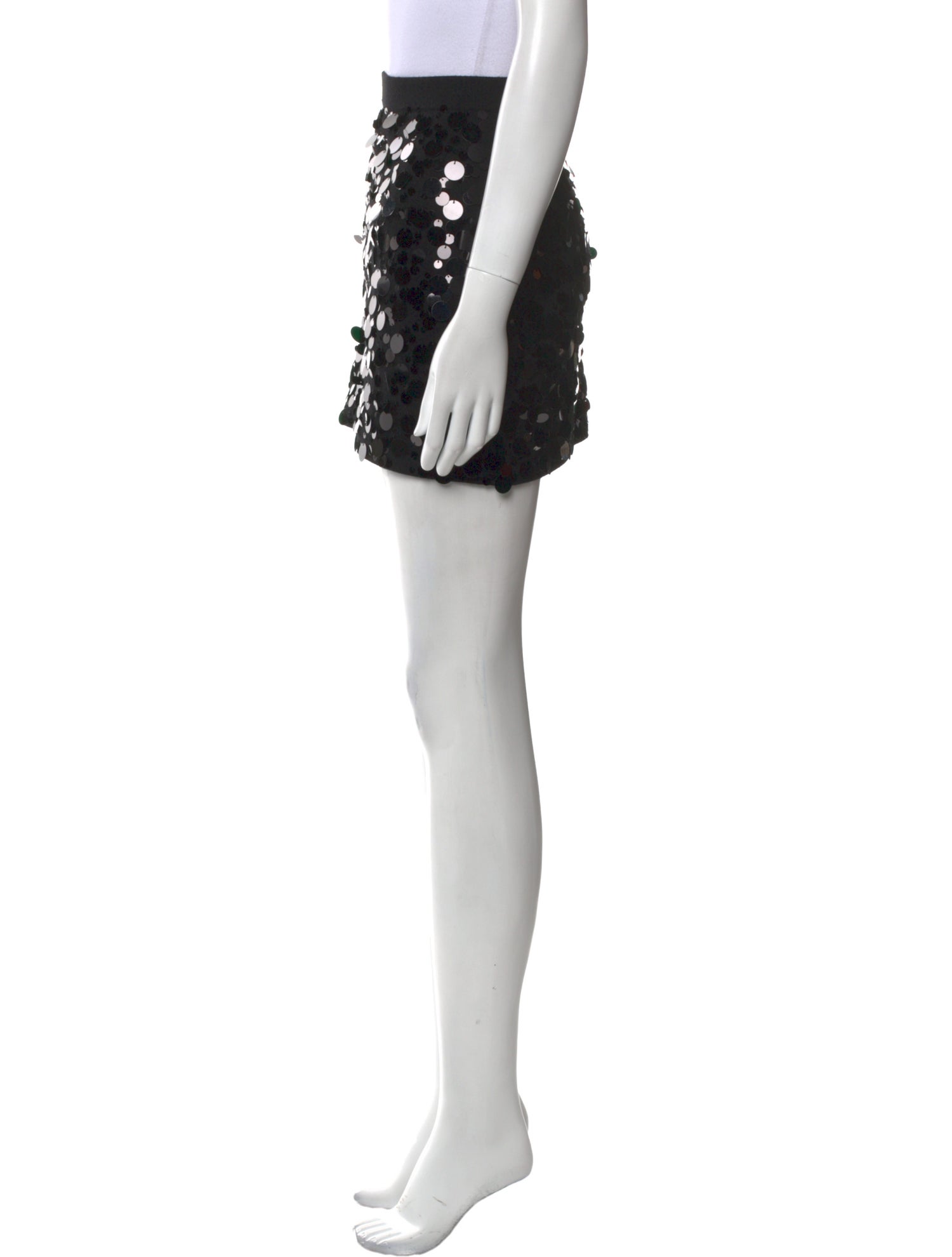 Helmut Lang Wool Mini Skirt