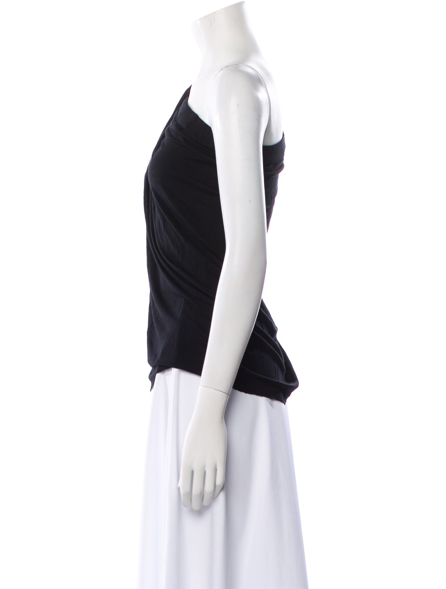 Helmut Lang One-Shoulder Sleeveless Top