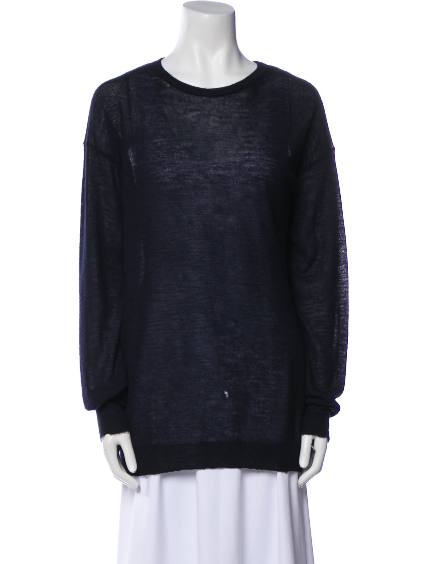 Helmut Lang Cashmere Scoop Neck Sweater