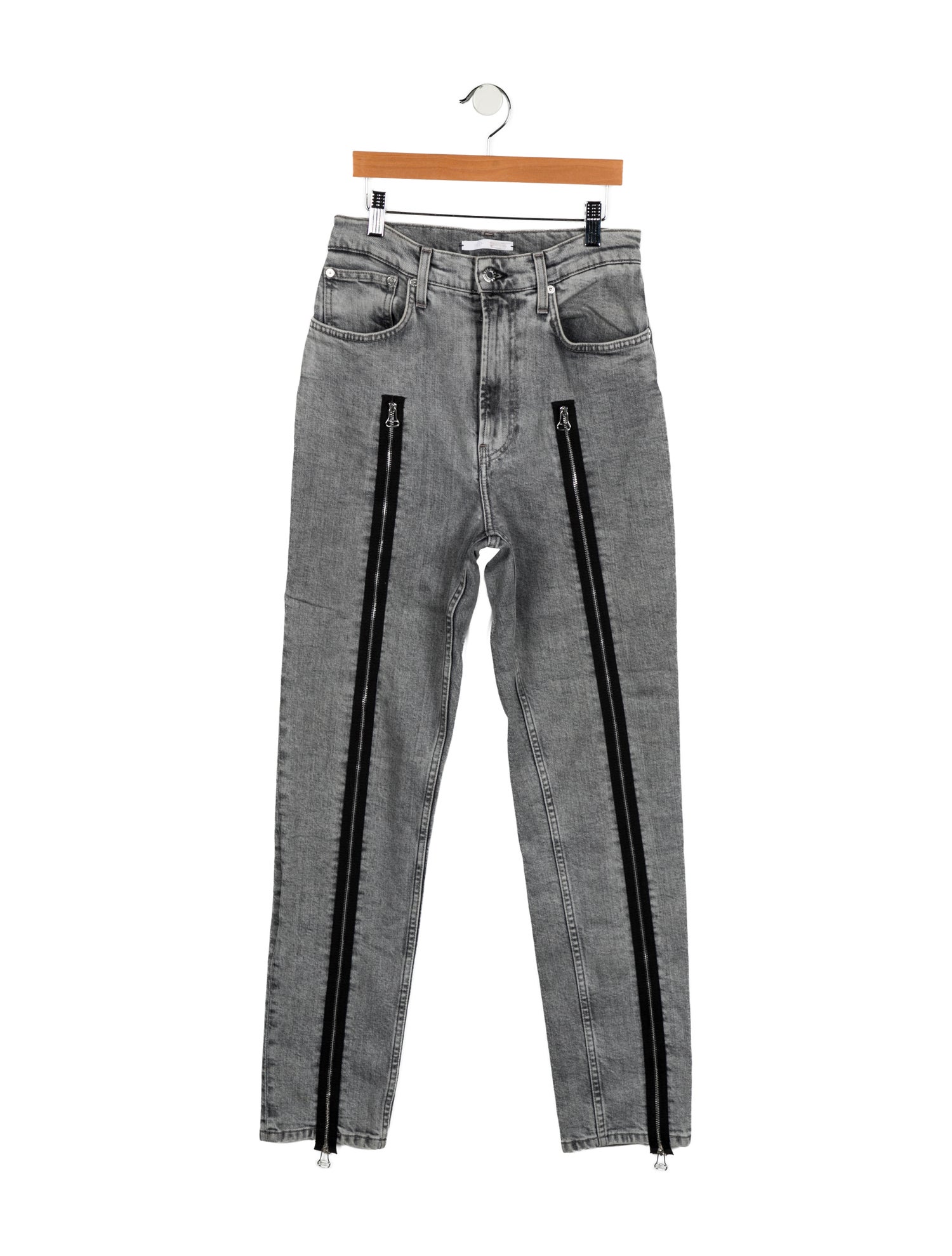 Helmut Lang High-Rise Straight Leg Jeans