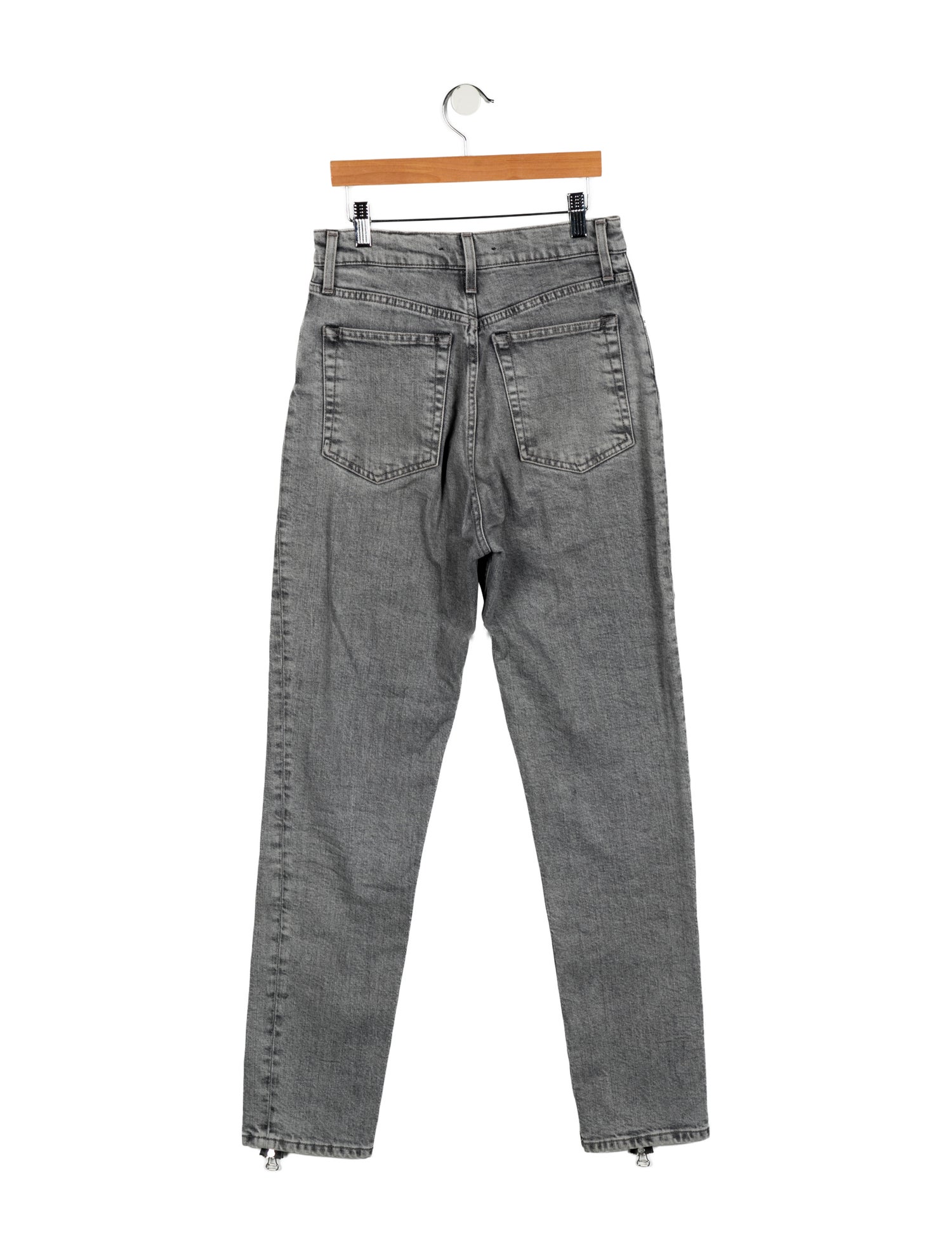 Helmut Lang High-Rise Straight Leg Jeans