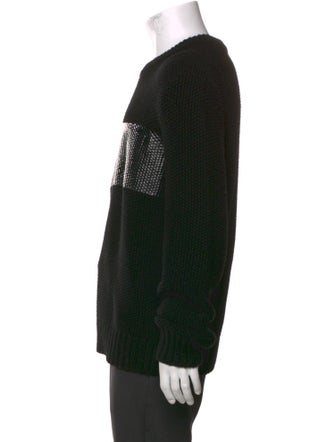 Helmut Lang Wool Crew Neck Pullover