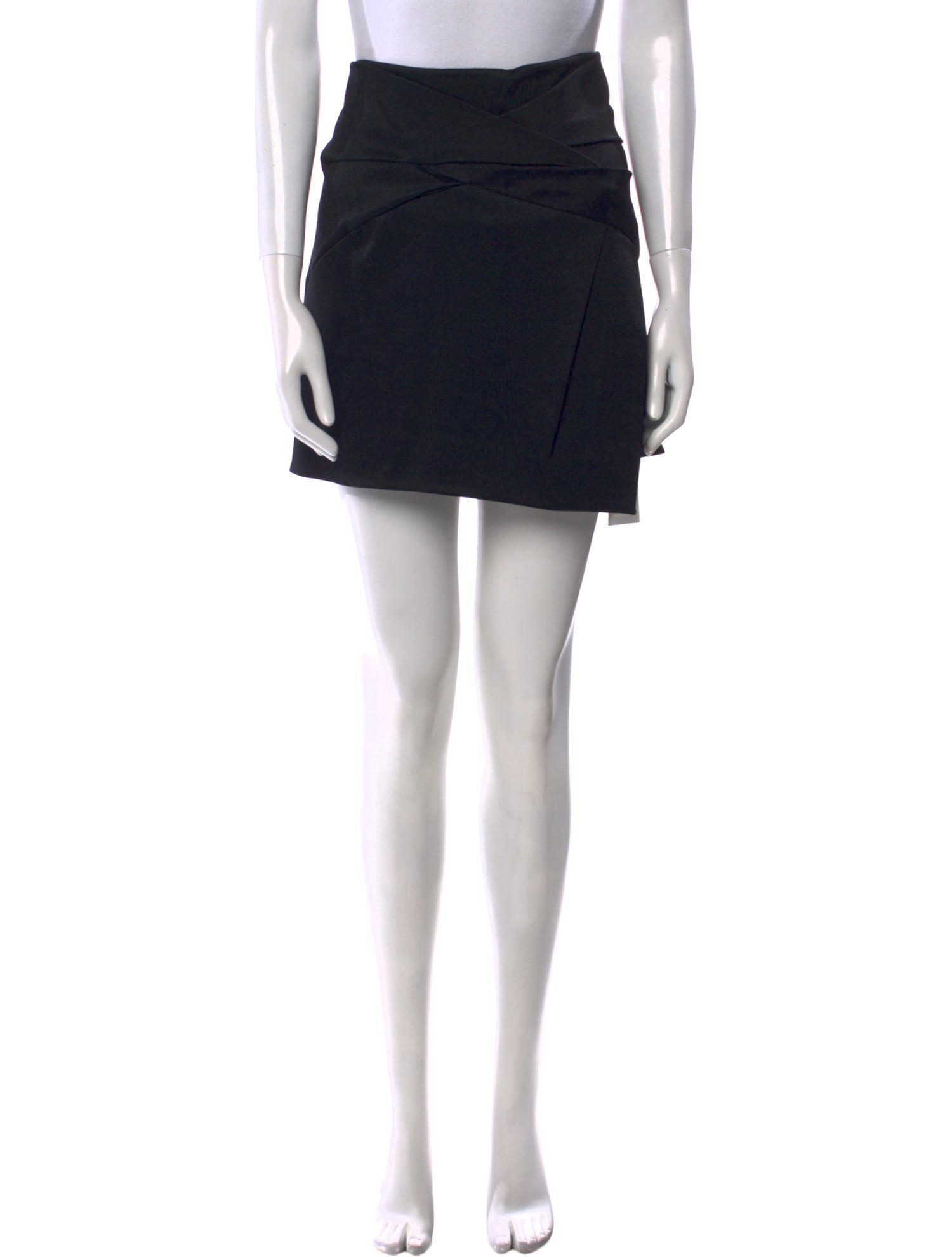 Helmut Lang Pleated Accents Mini Skirt w/ Tags