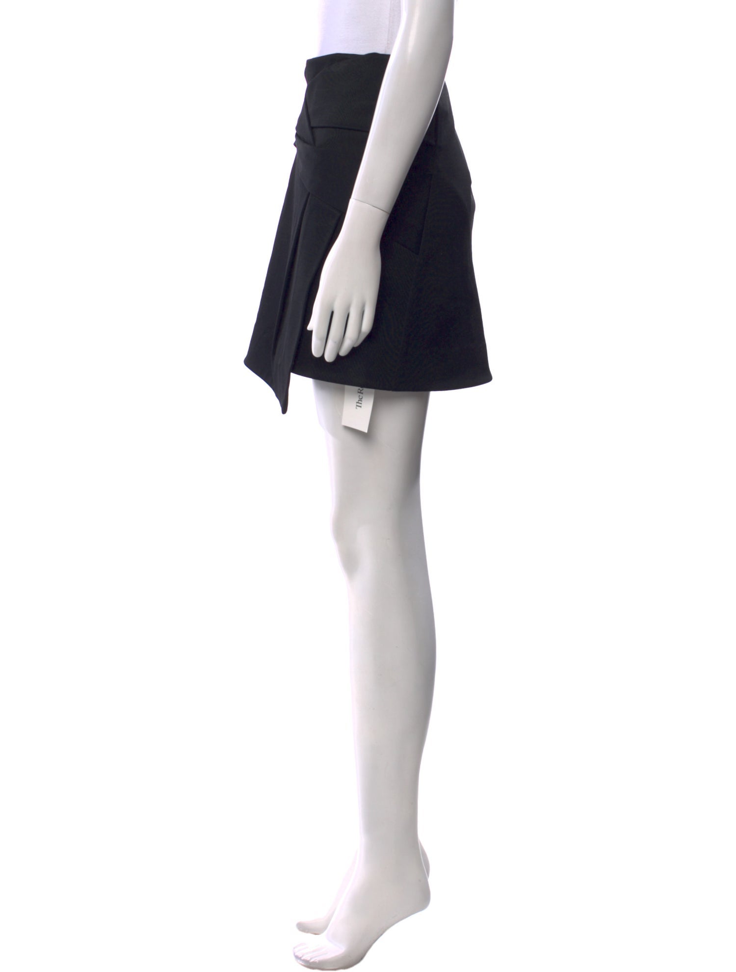Helmut Lang Pleated Accents Mini Skirt w/ Tags