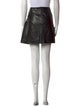 Helmut Lang Lamb Leather Mini Skirt