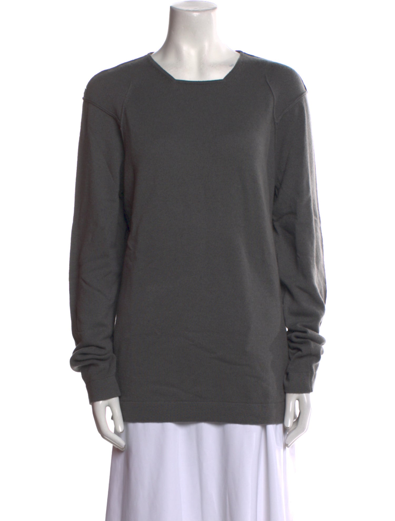 Helmut Lang Cashmere Scoop Neck Sweater