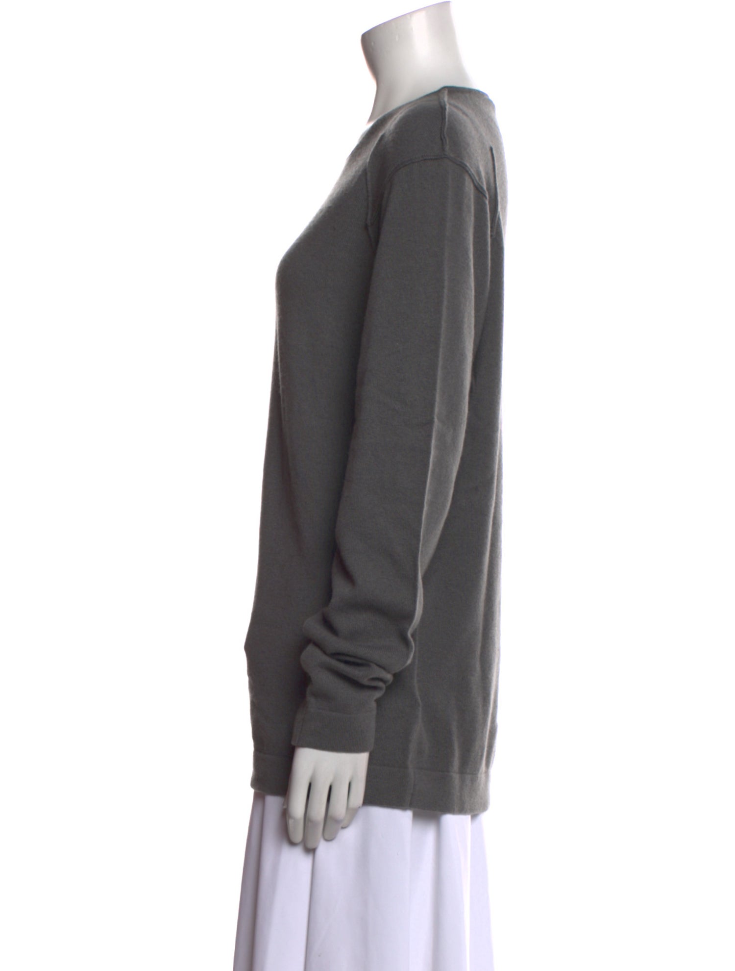 Helmut Lang Cashmere Scoop Neck Sweater