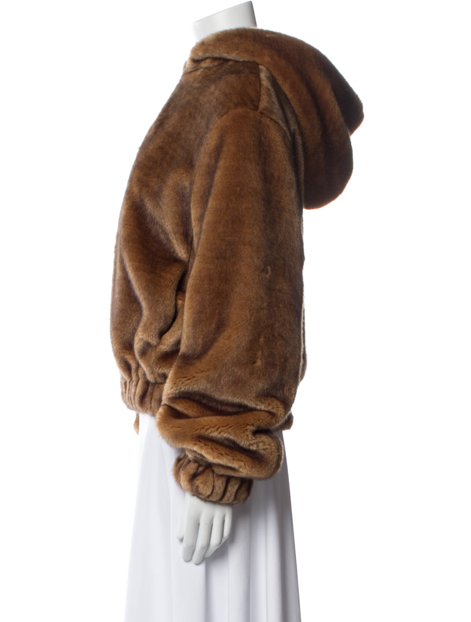 Helmut Lang Faux Fur Jacket