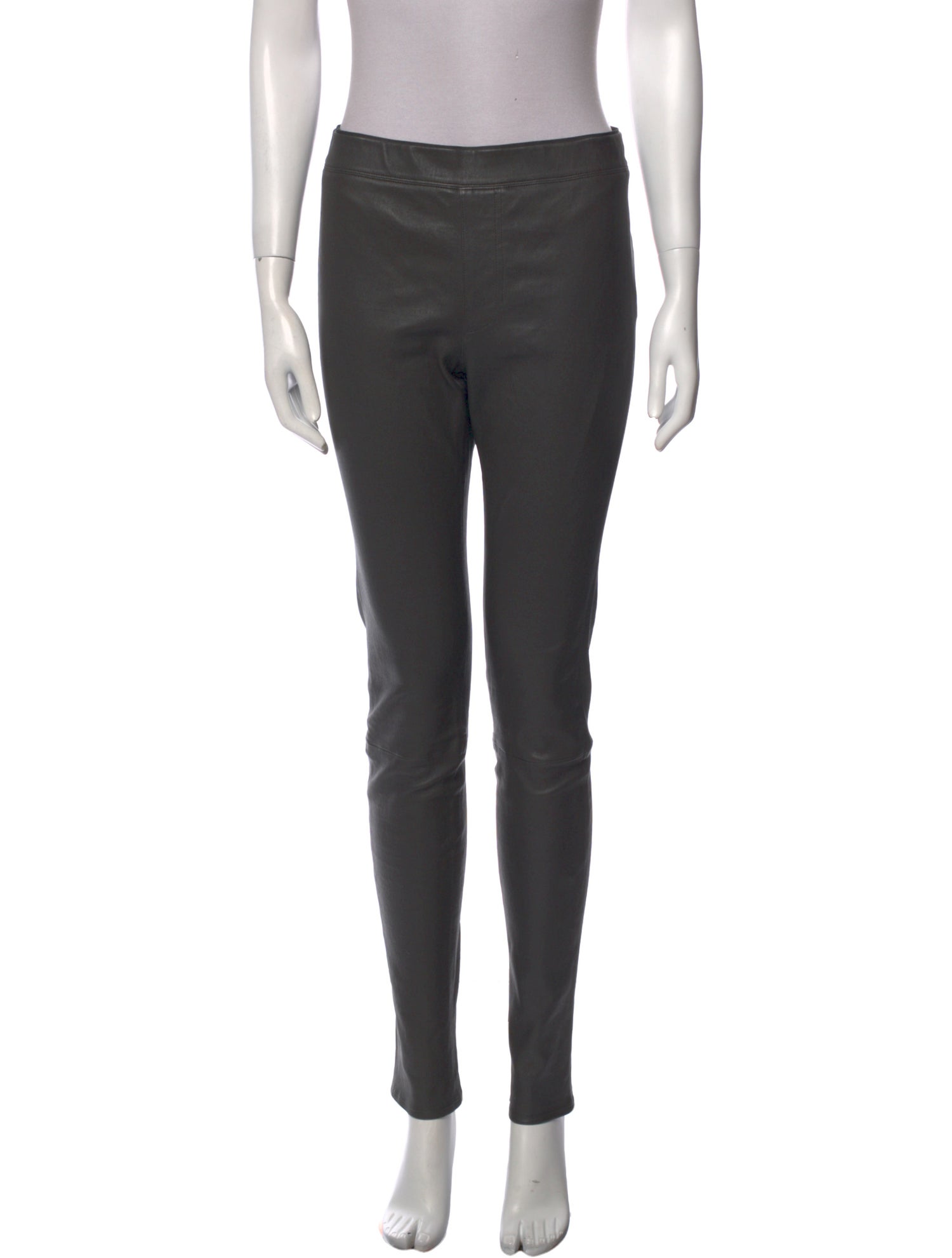 Helmut Lang Lamb Leather Skinny Leg Pants w/ Tags