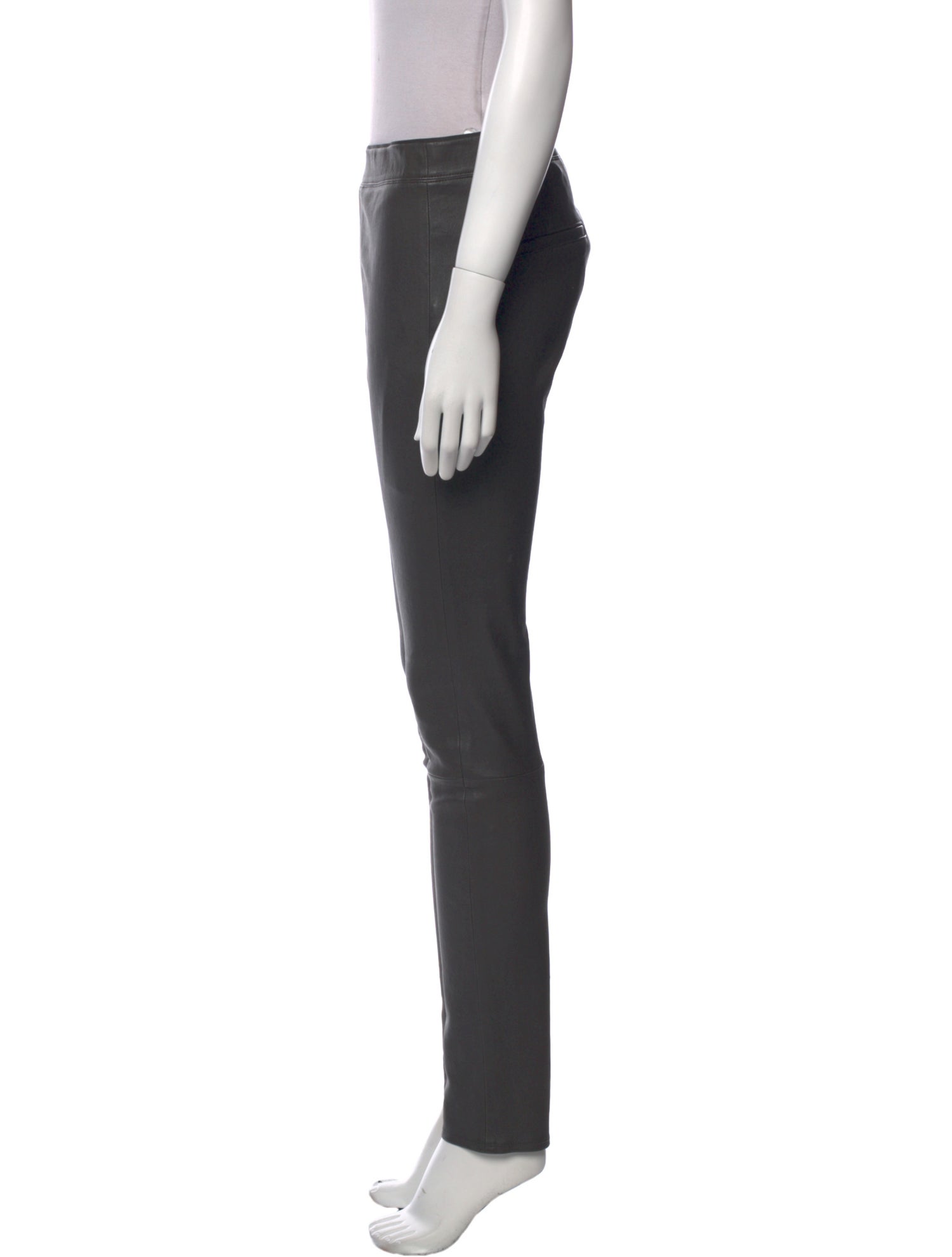 Helmut Lang Lamb Leather Skinny Leg Pants w/ Tags
