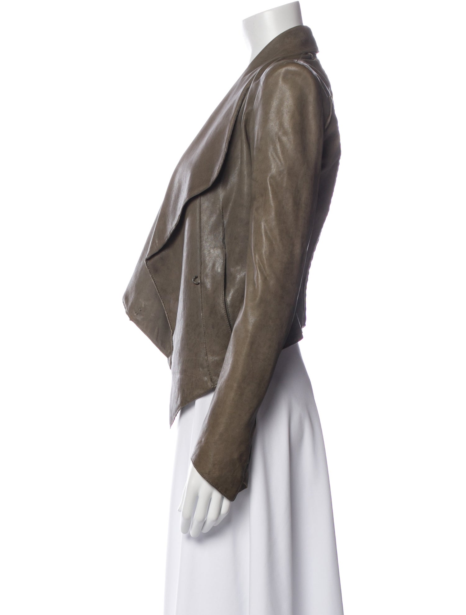 Helmut Lang Leather Blazer