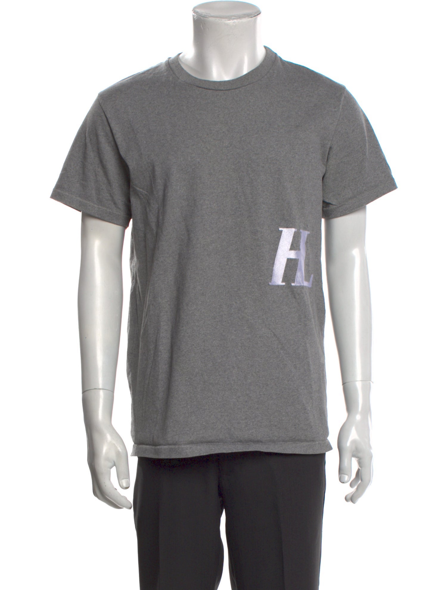 Helmut Lang Graphic Print Crew Neck T-Shirt