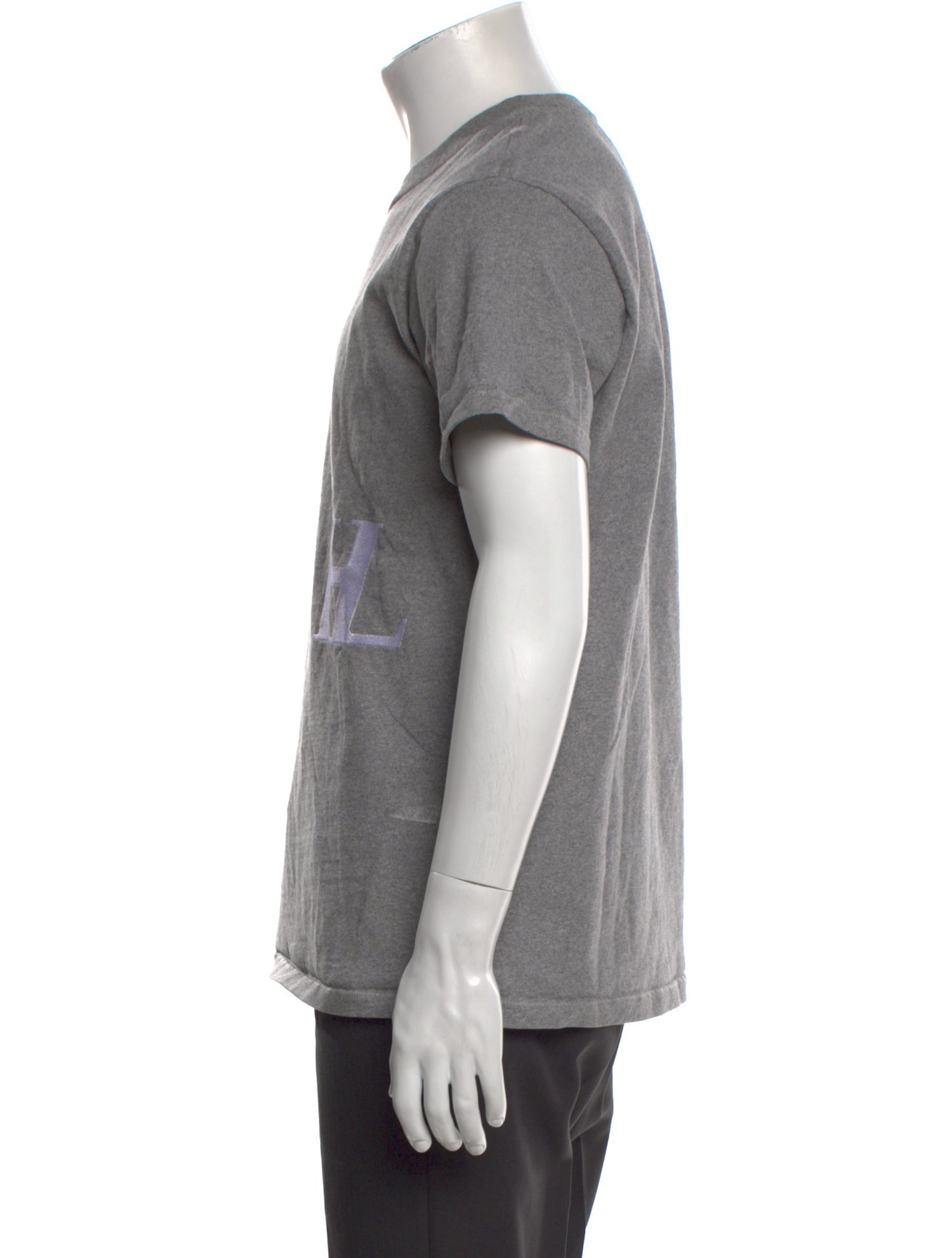 Helmut Lang Graphic Print Crew Neck T-Shirt