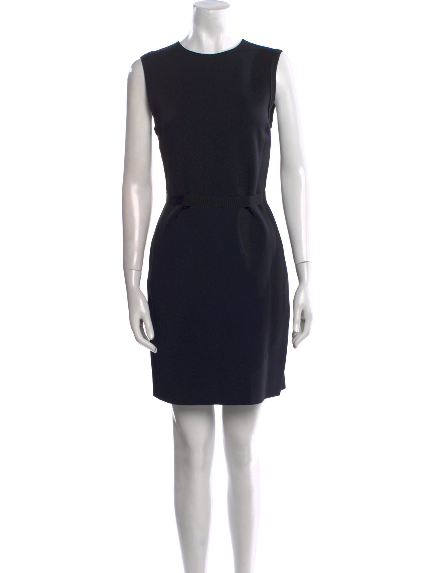 Helmut Lang Crew Neck Mini Dress