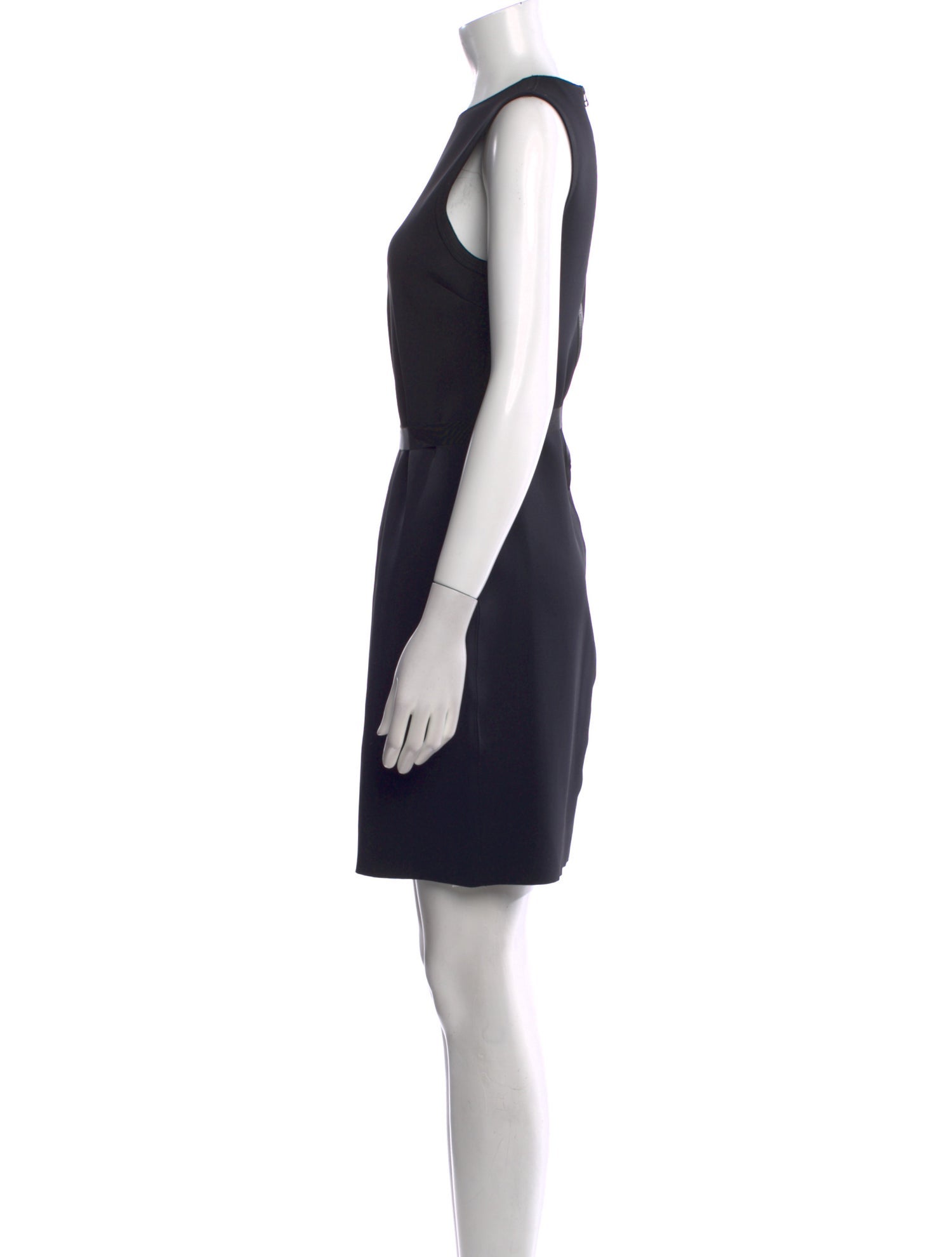 Helmut Lang Crew Neck Mini Dress