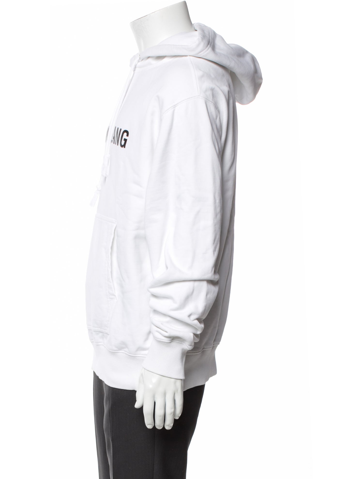 Helmut Lang Graphic Print Crew Neck Hoodie