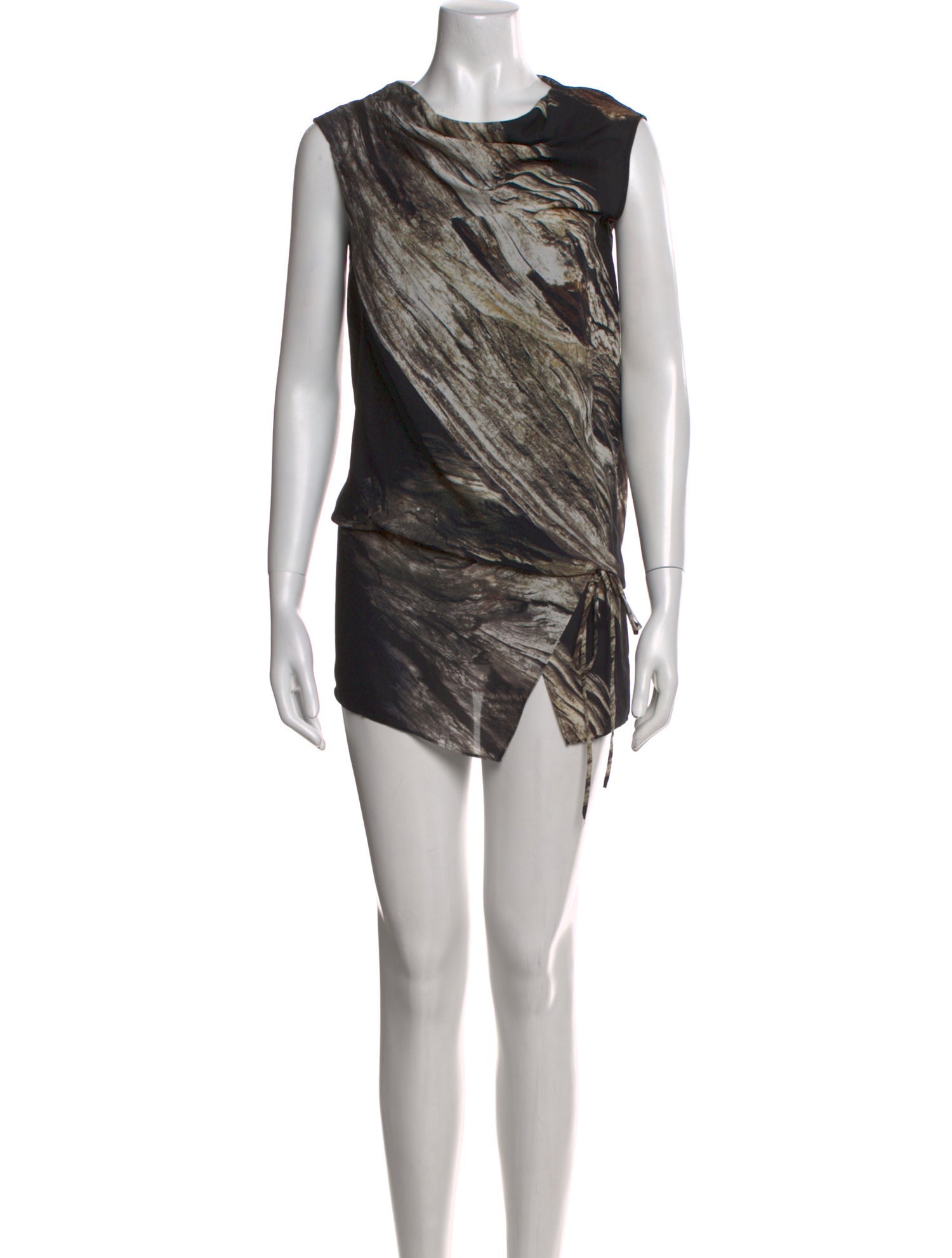 Helmut Lang Printed Mini Dress