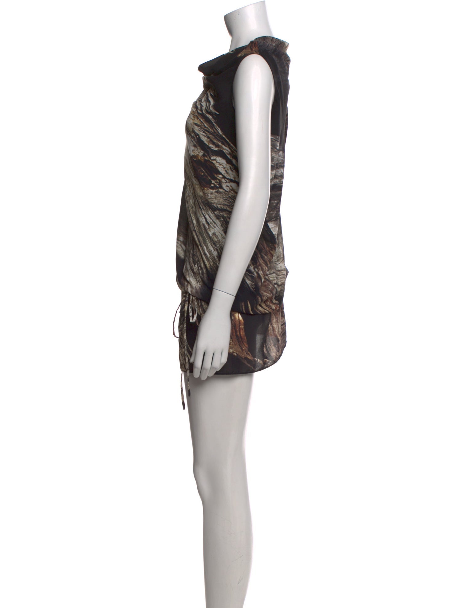 Helmut Lang Printed Mini Dress