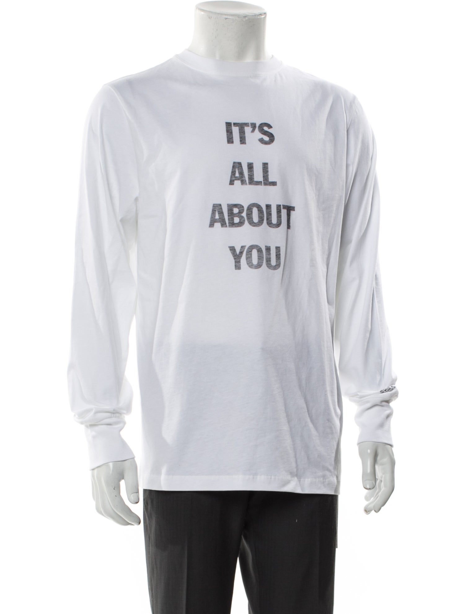 Helmut Lang Graphic Print Crew Neck T-Shirt