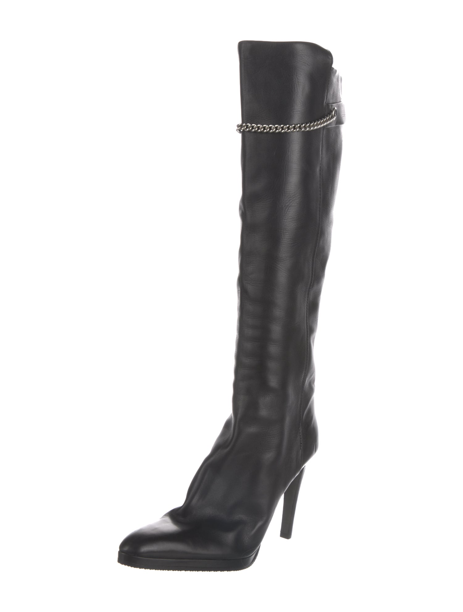 Helmut Lang Vintage 2004 Chain Boots