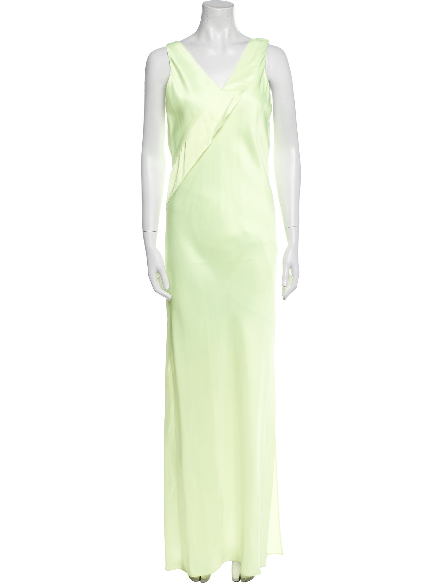 Helmut Lang Cowl Neck Long Dress