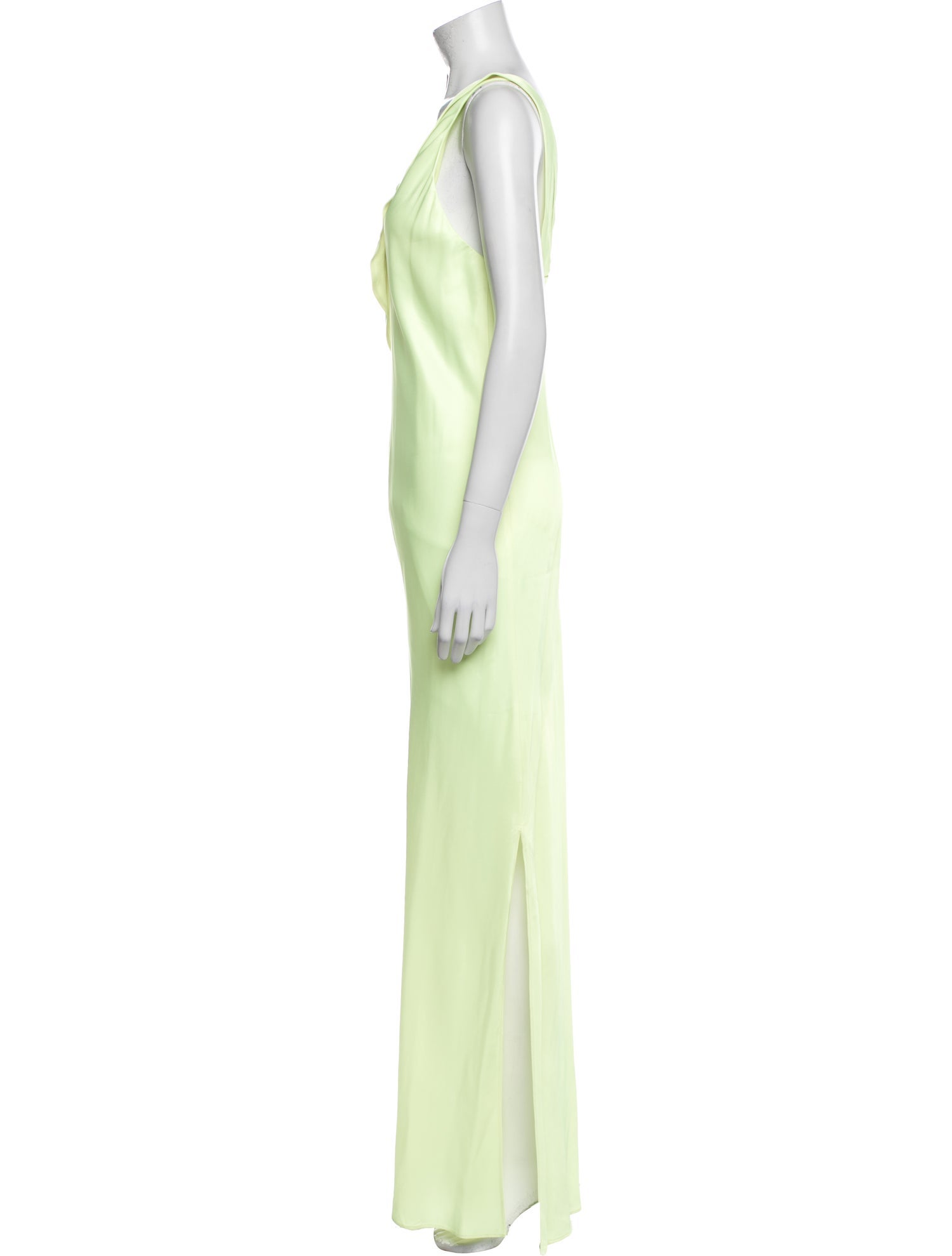 Helmut Lang Cowl Neck Long Dress