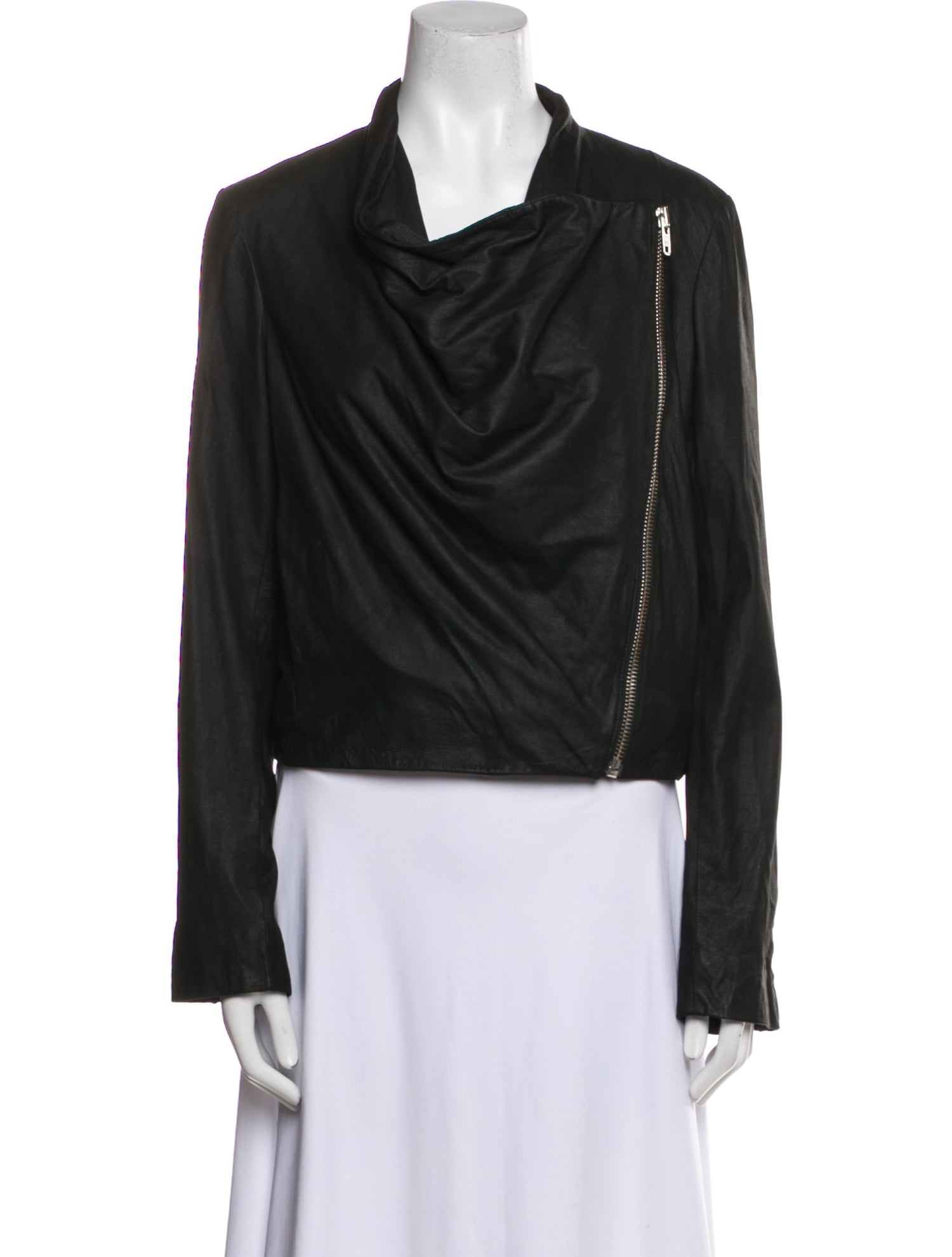 Helmut Lang Leather Biker Jacket