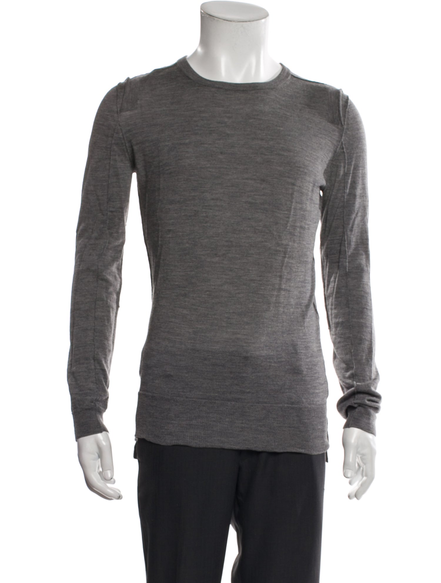Helmut Lang Wool Crew Neck Pullover