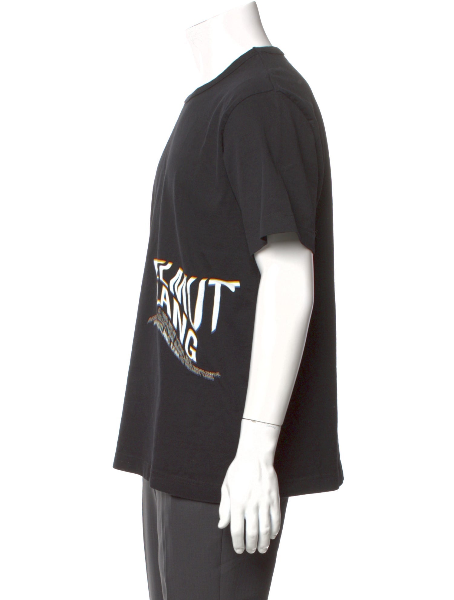 Helmut Lang Graphic Print Crew Neck T-Shirt