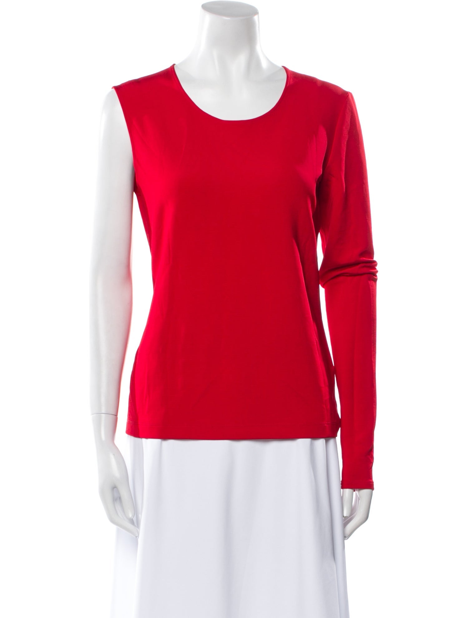 Helmut Lang Scoop Neck Long Sleeve T-Shirt