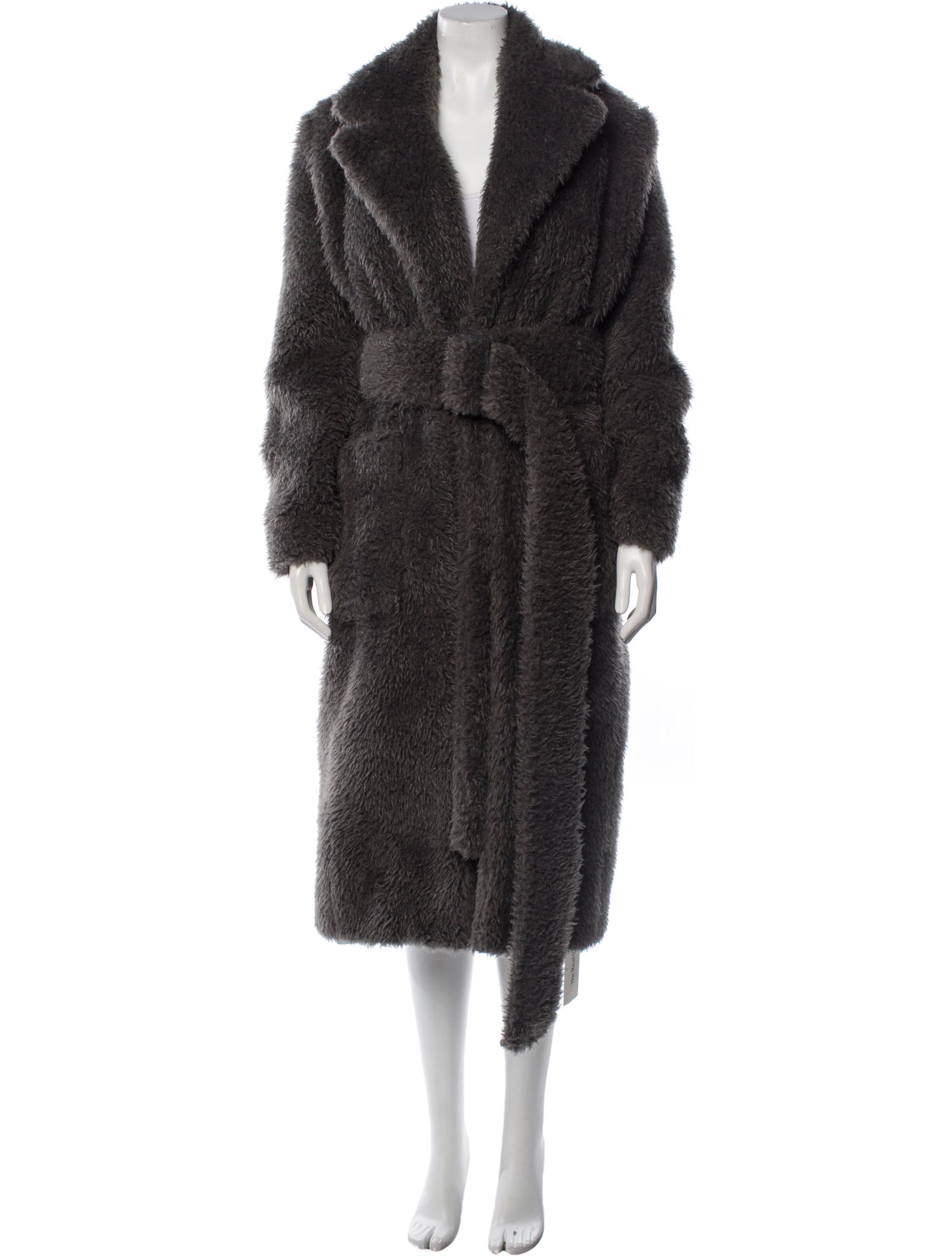 Helmut Lang Faux Fur Coat