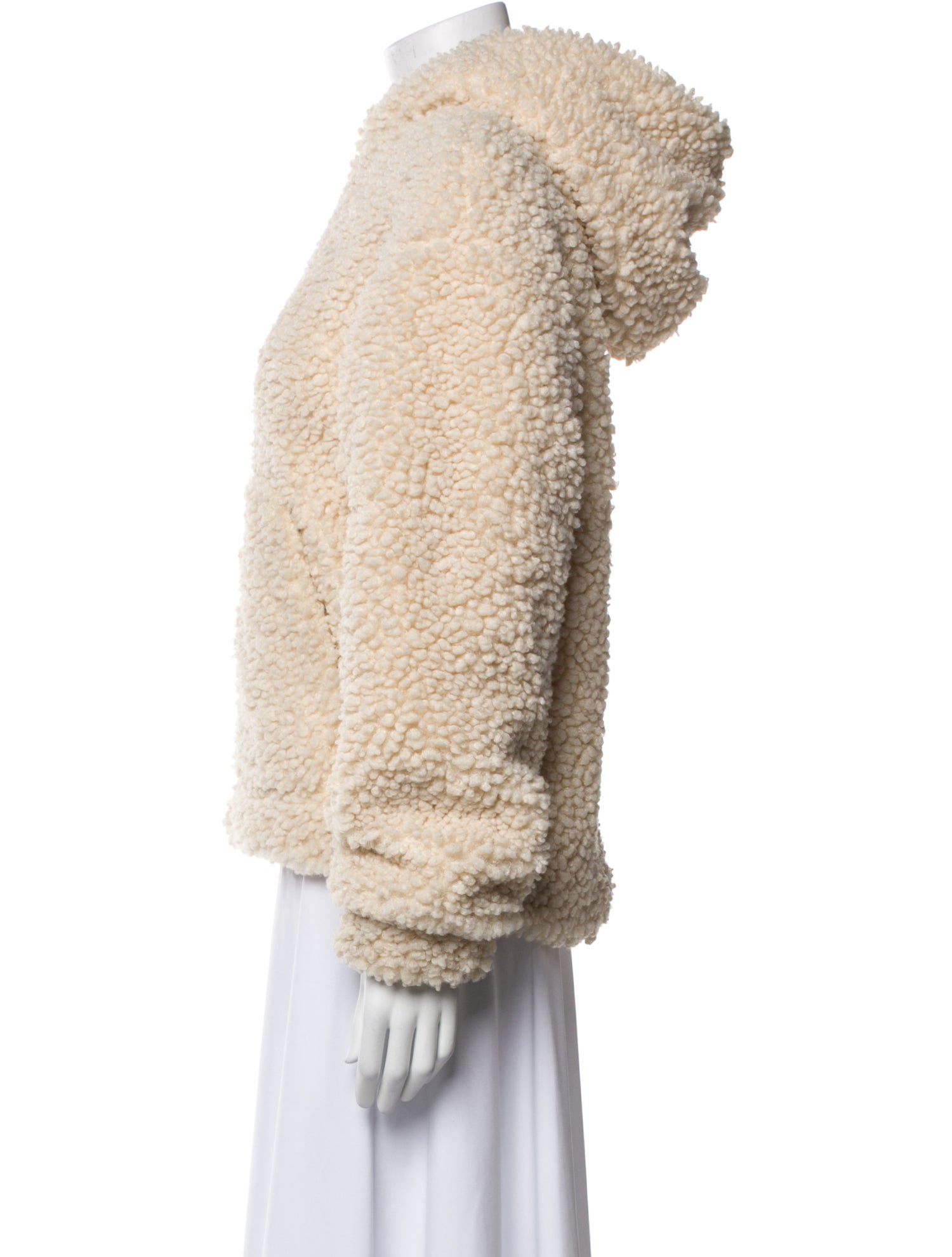 Helmut Lang Faux Fur Jacket