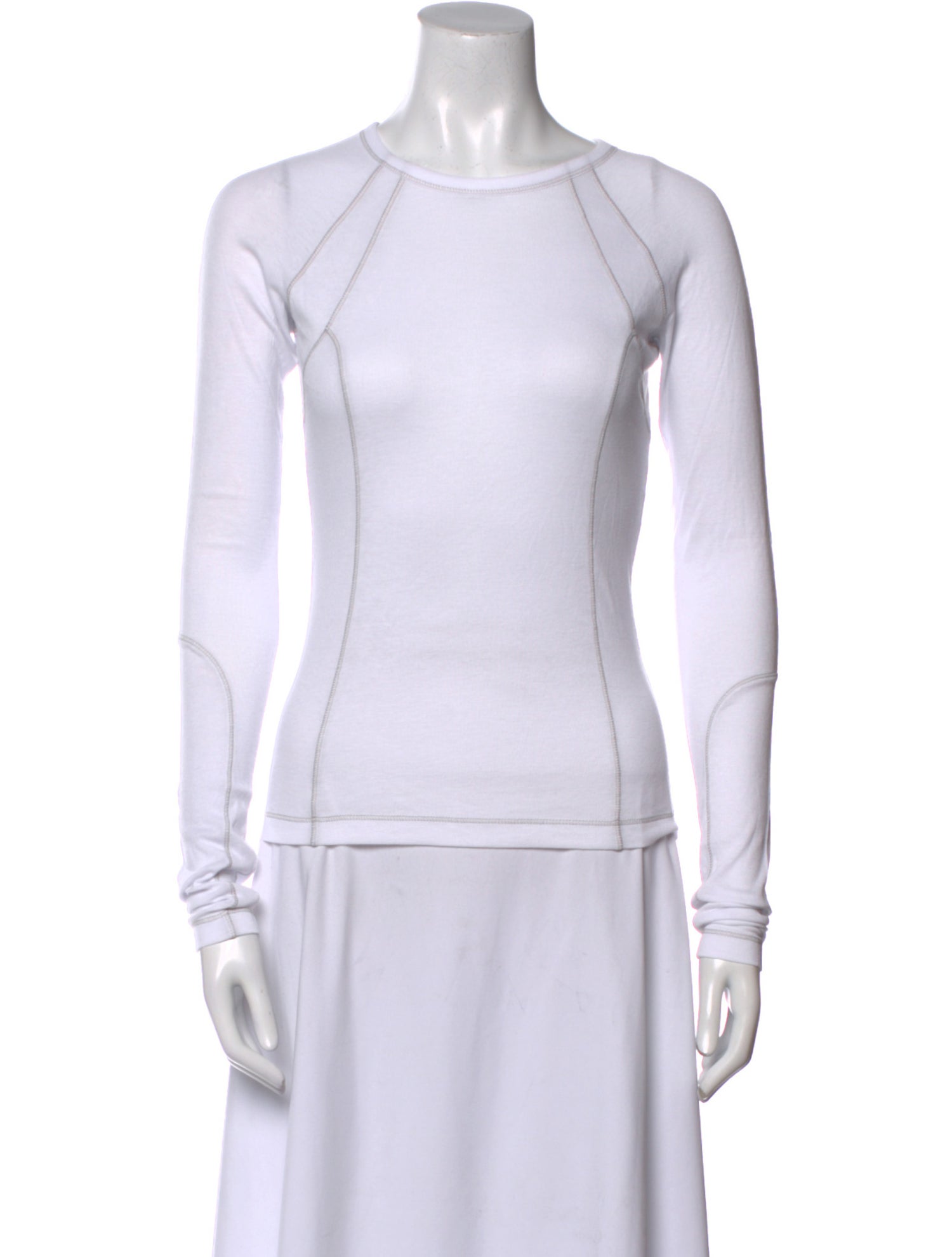 Helmut Lang Crew Neck Long Sleeve Top w/ Tags