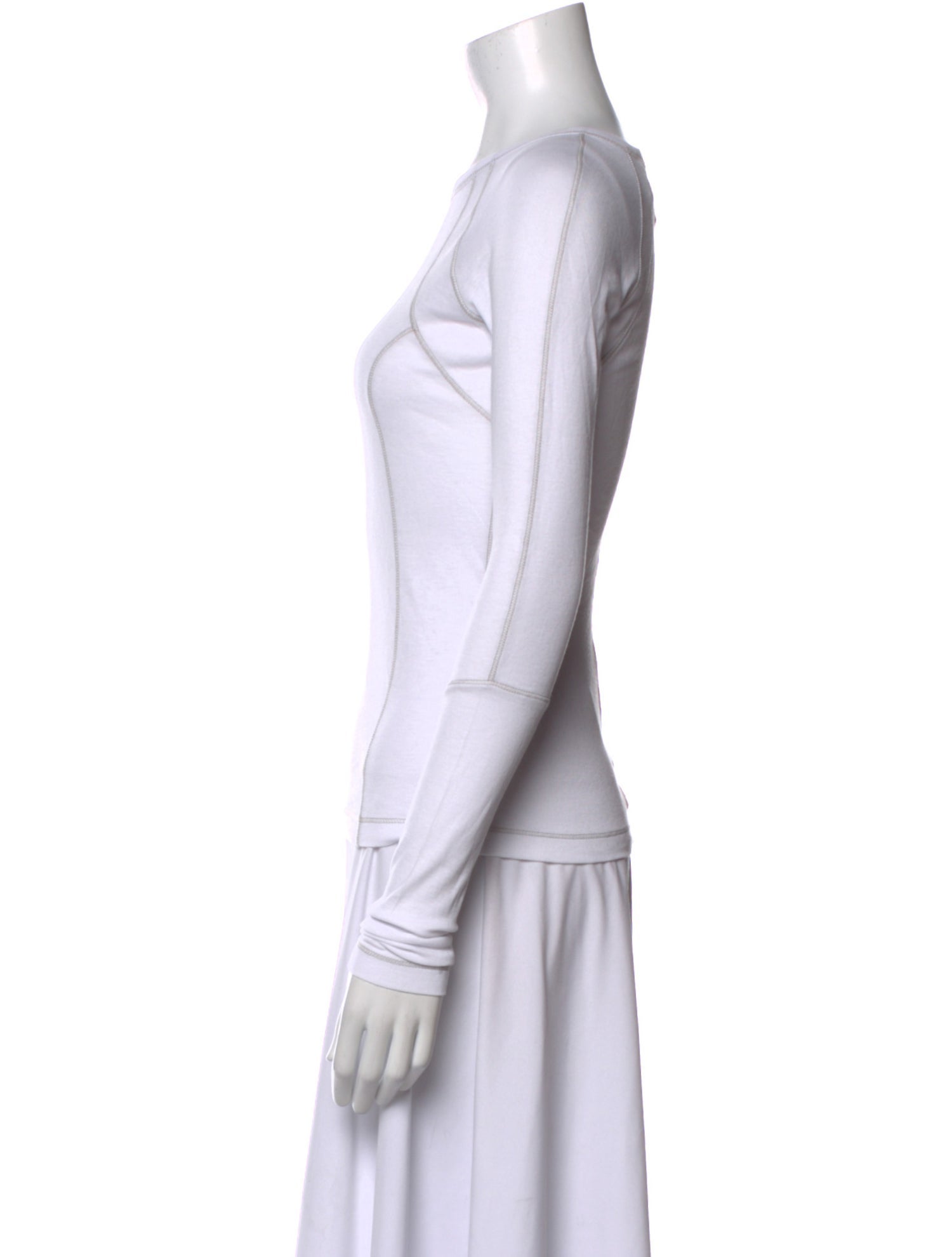 Helmut Lang Crew Neck Long Sleeve Top w/ Tags