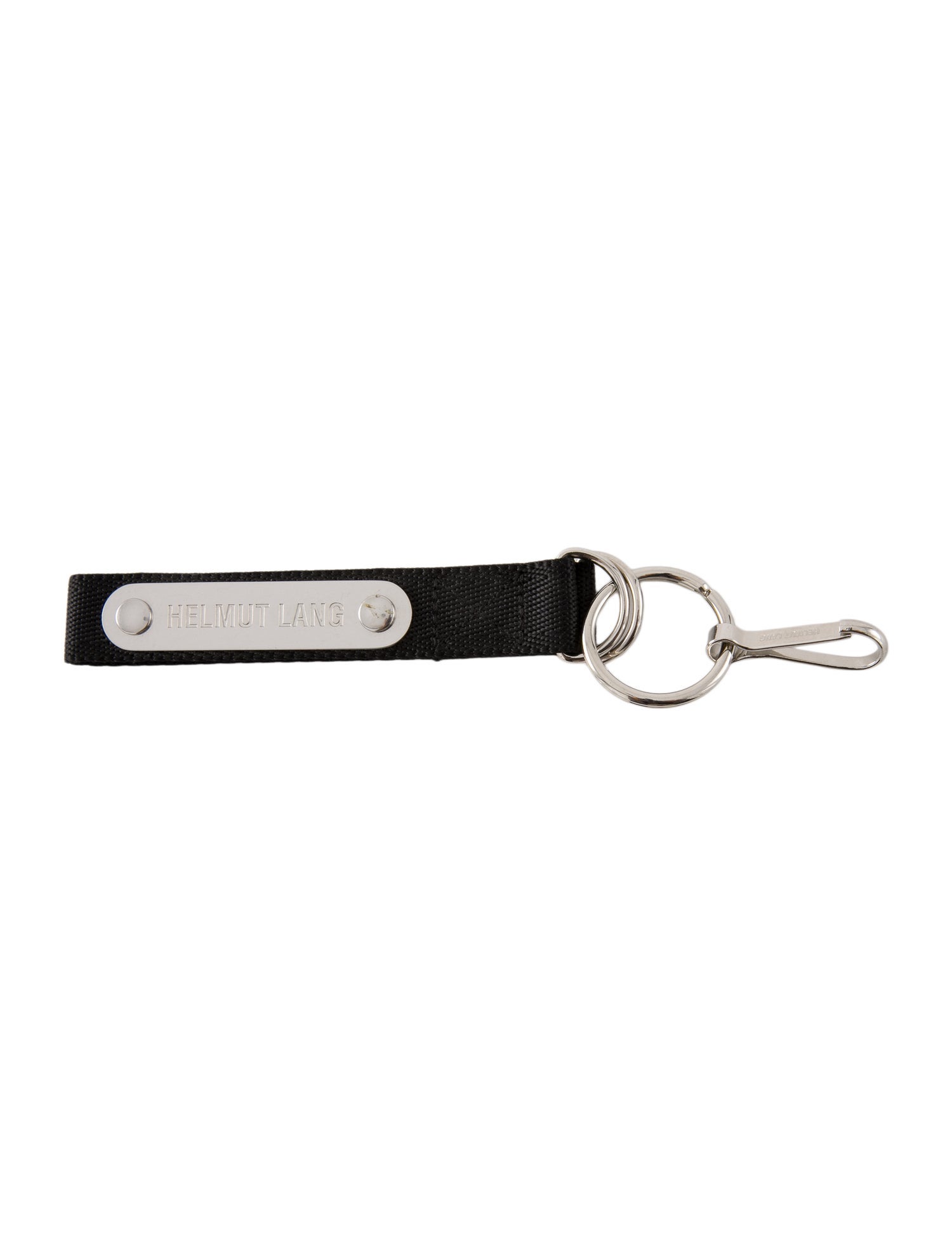 Helmut Lang Canvas Keychain