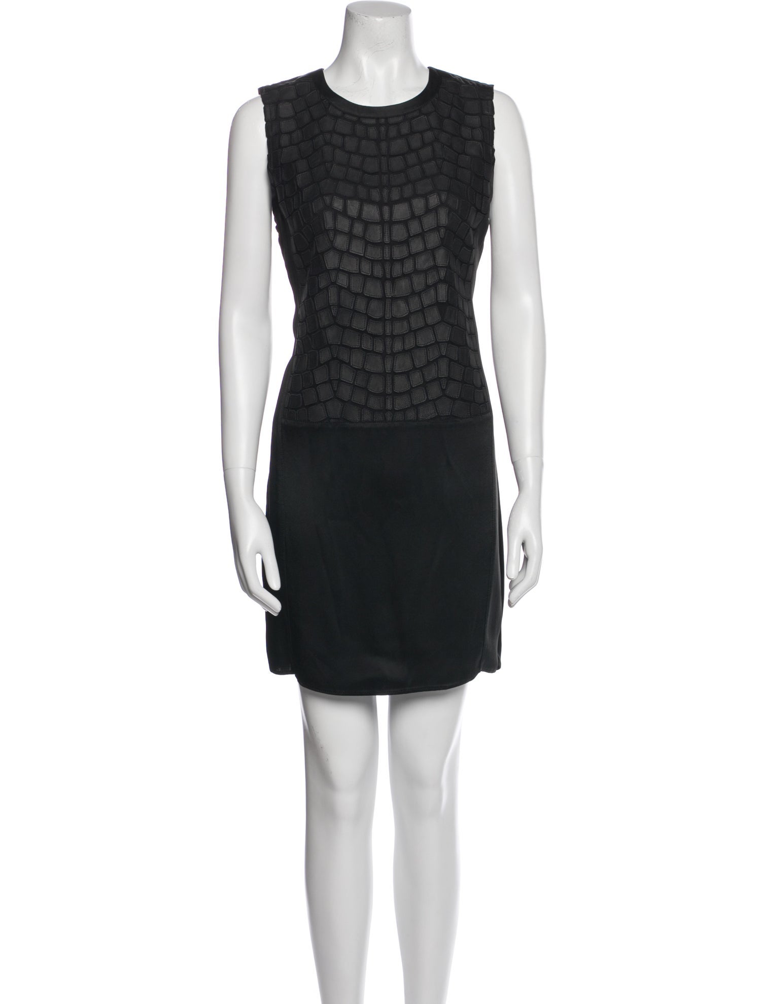 Helmut Lang Crew Neck Mini Dress