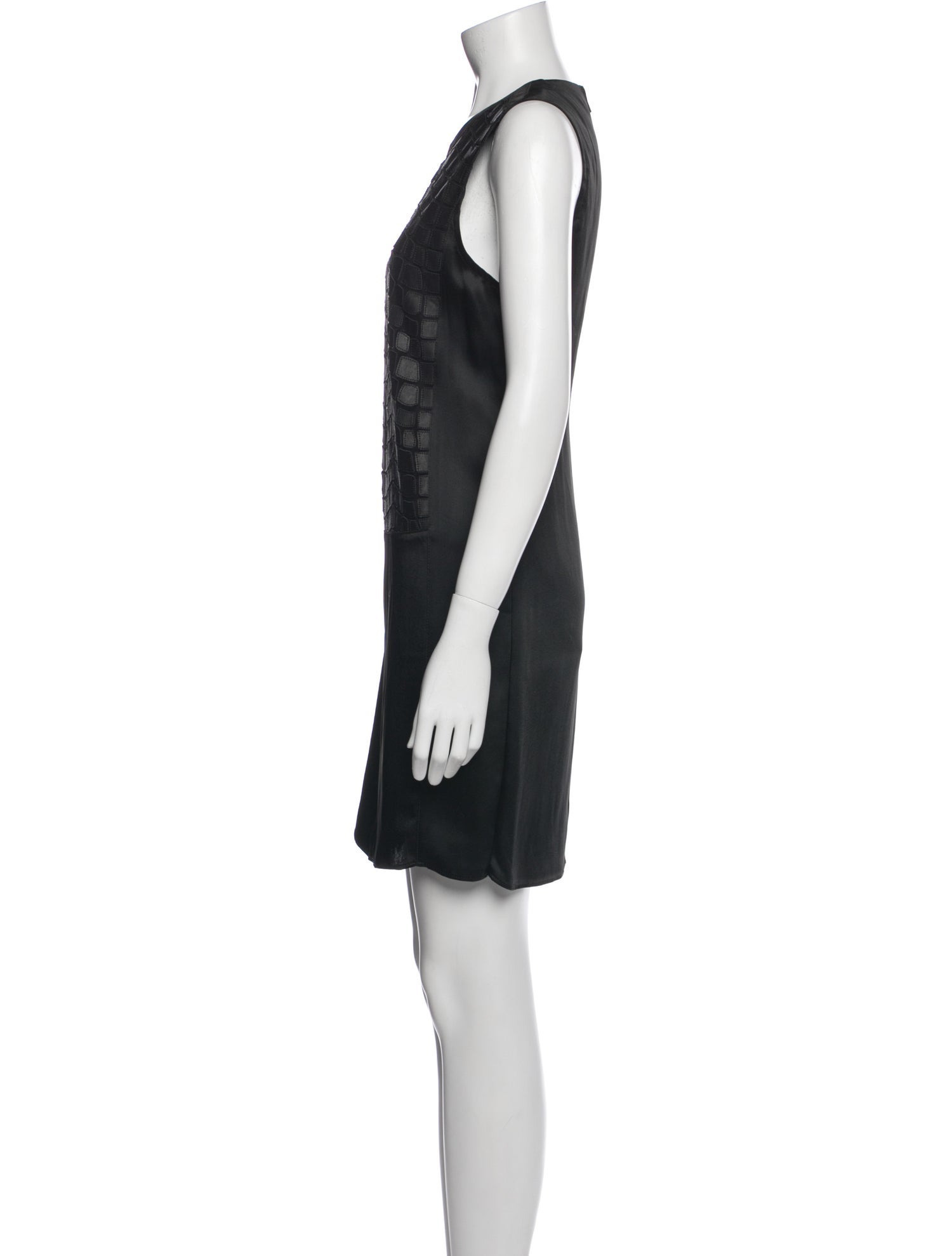 Helmut Lang Crew Neck Mini Dress