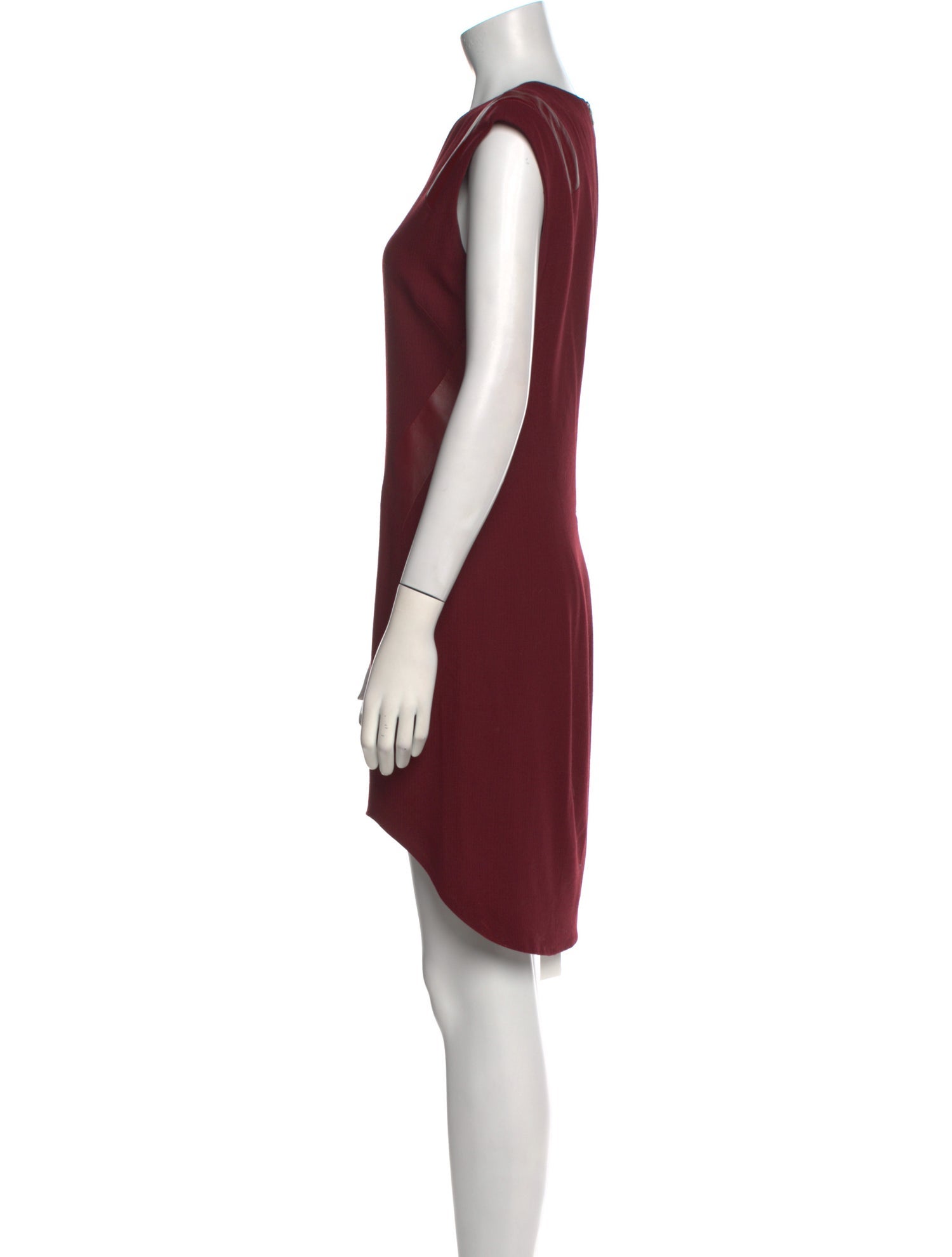 Helmut Lang Asymmetrical Knee-Length Dress